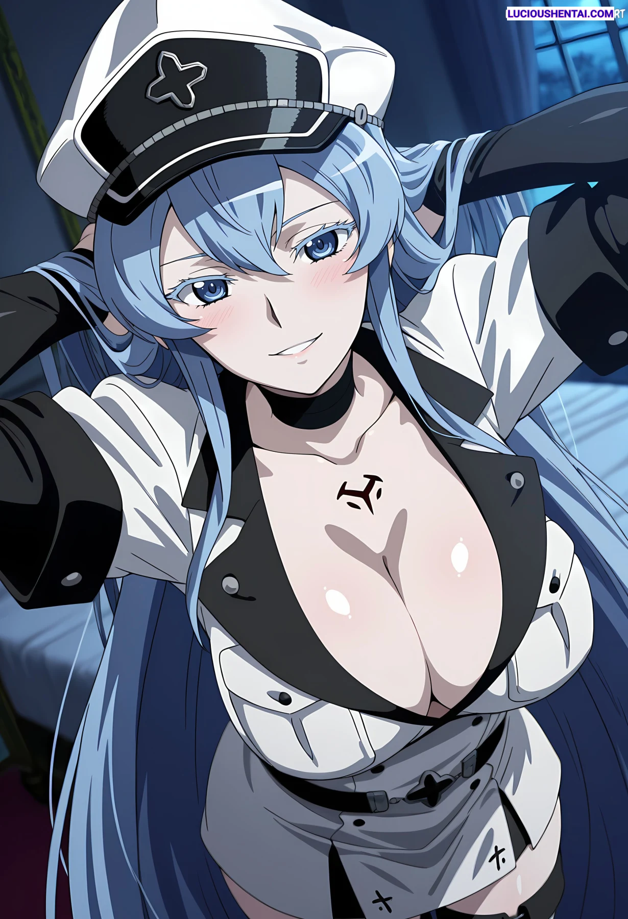 See Esdeath Get Fucked in Akame ga Kill! 112P Hentai
