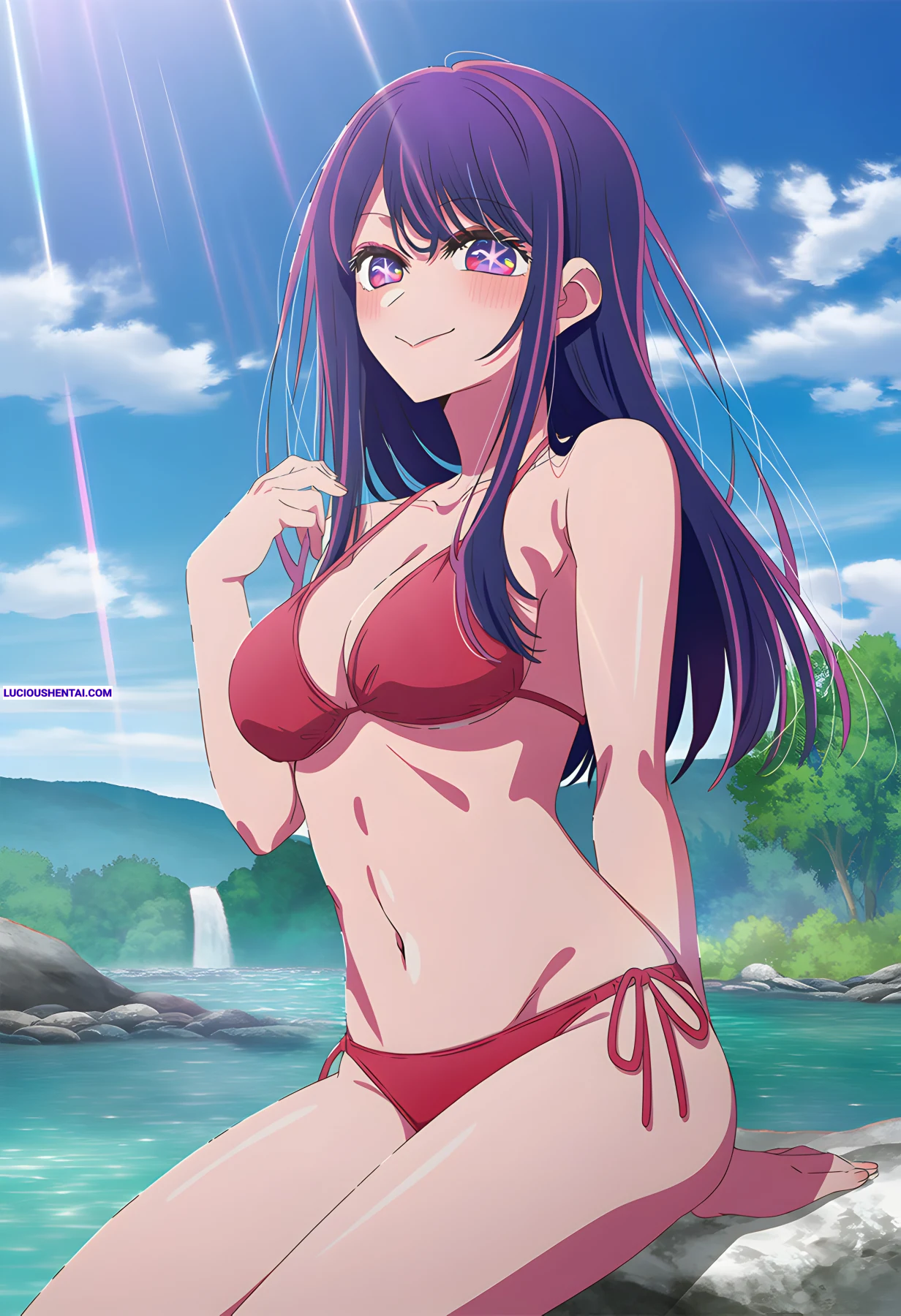 Ai Hoshino's Forbidden Sex Fantasy Unleashed by STF_AI
