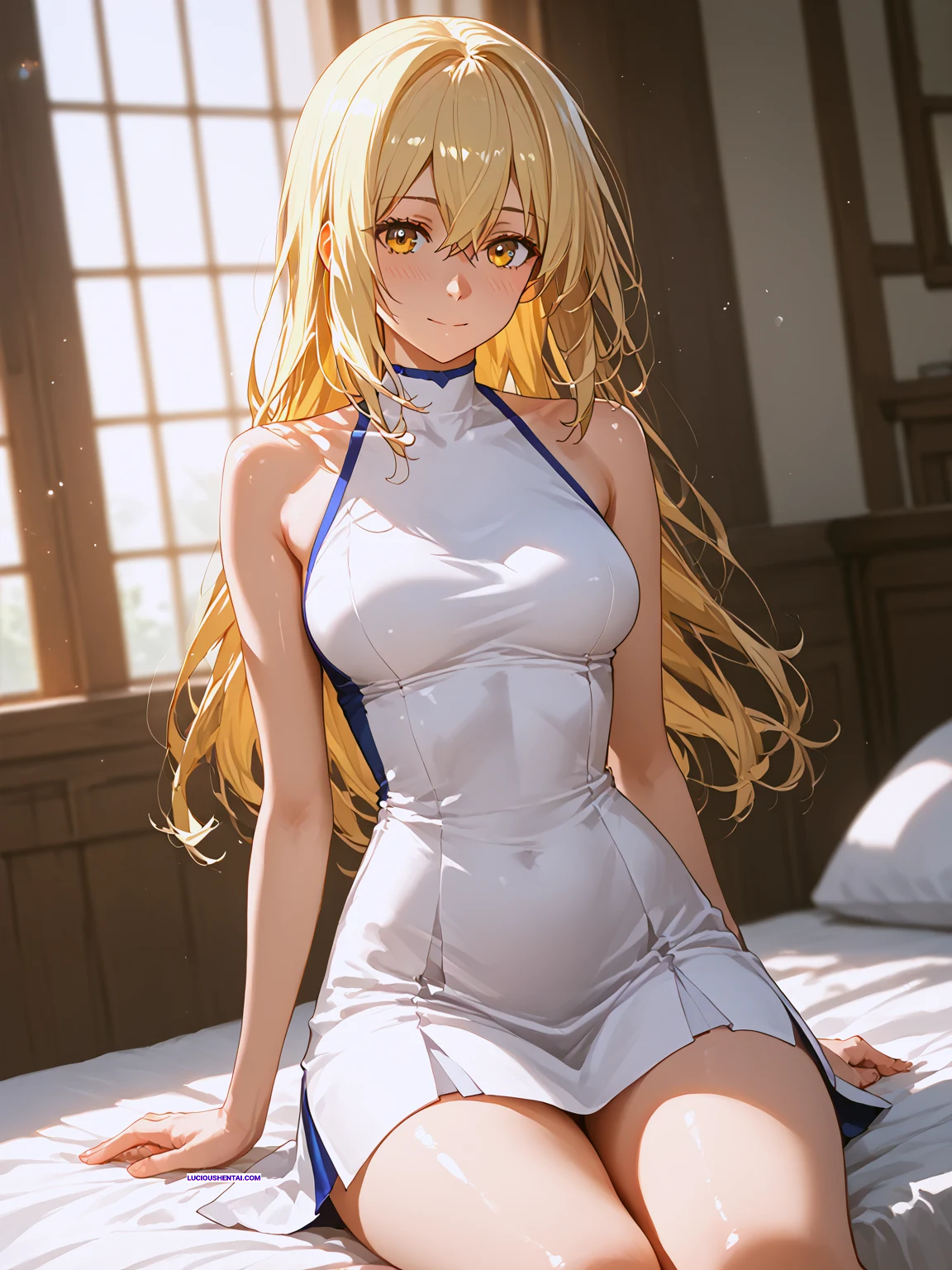 Aiz Wallenstein Drenched in La Creaturas Commission Cum