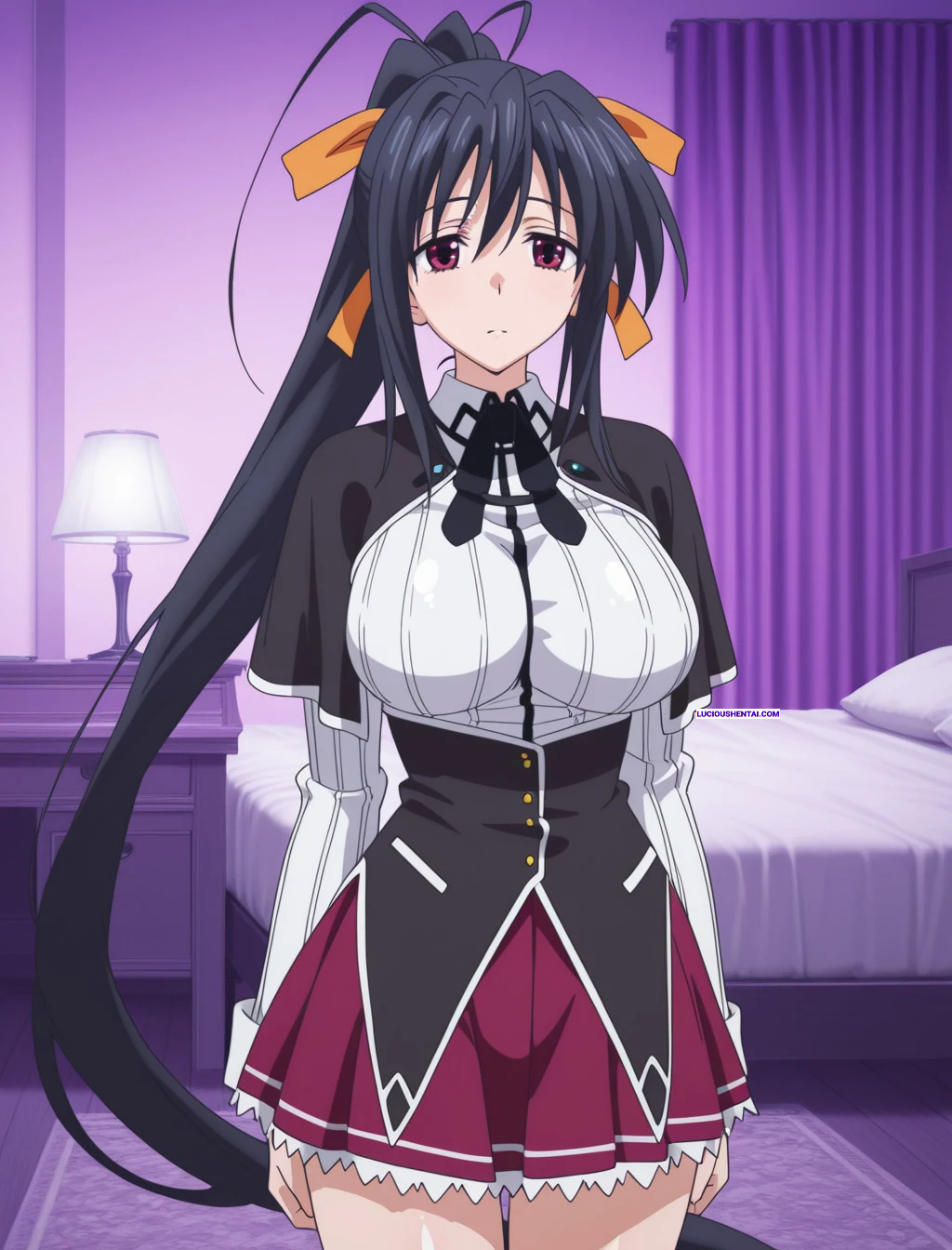 Busty Akeno Himejima's Intense Sex Session by IWD AI
