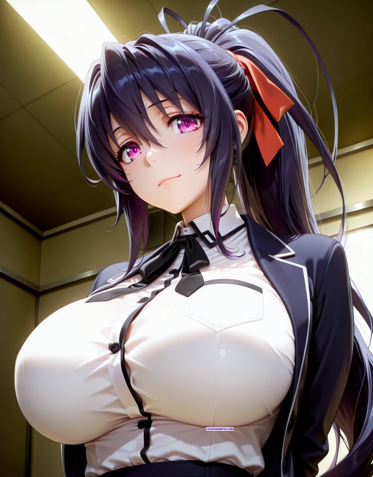 Akeno Himejima Gets Ravished in Steamy GoodAI Encounter
