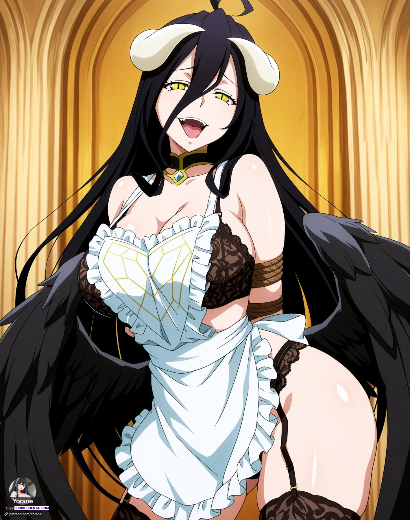 Albedo Overlord: Albedo’s Wild Succubus Sex by Yorane