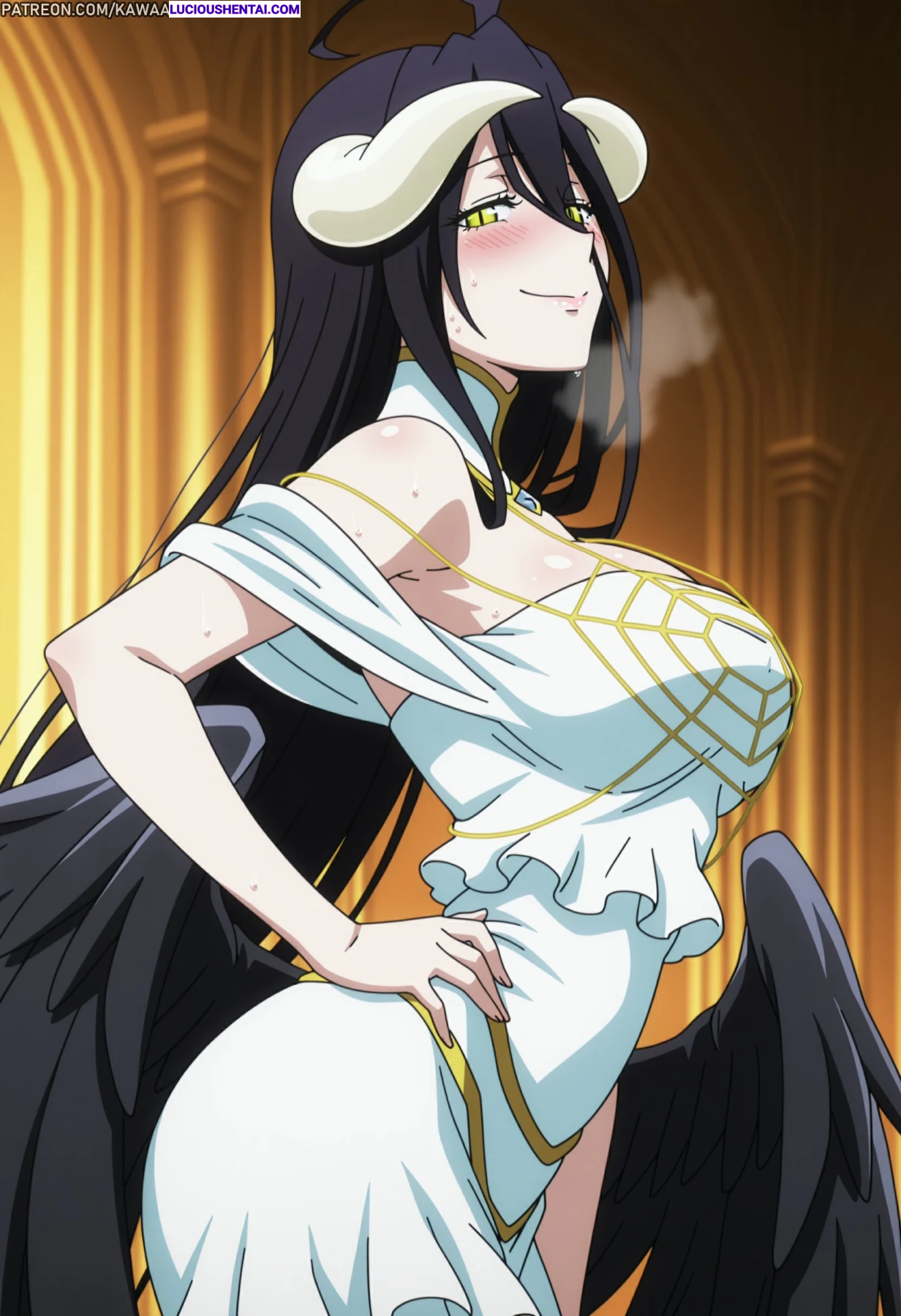 Albedo Overlord 94P Hardcore Sex Frenzy by Kawaani