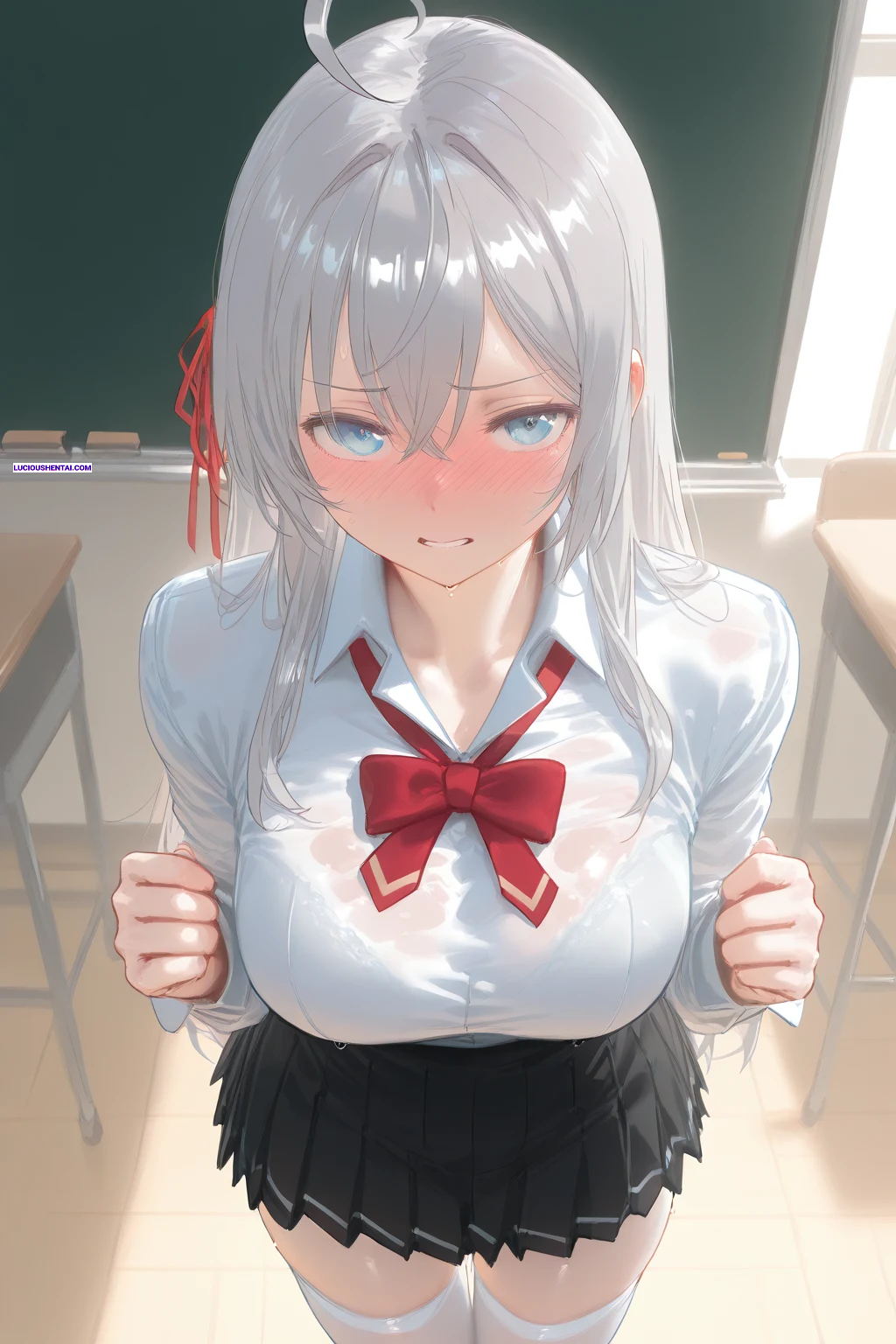 Watch Alya ravish Arisa Mihairovuna Kujou wildly