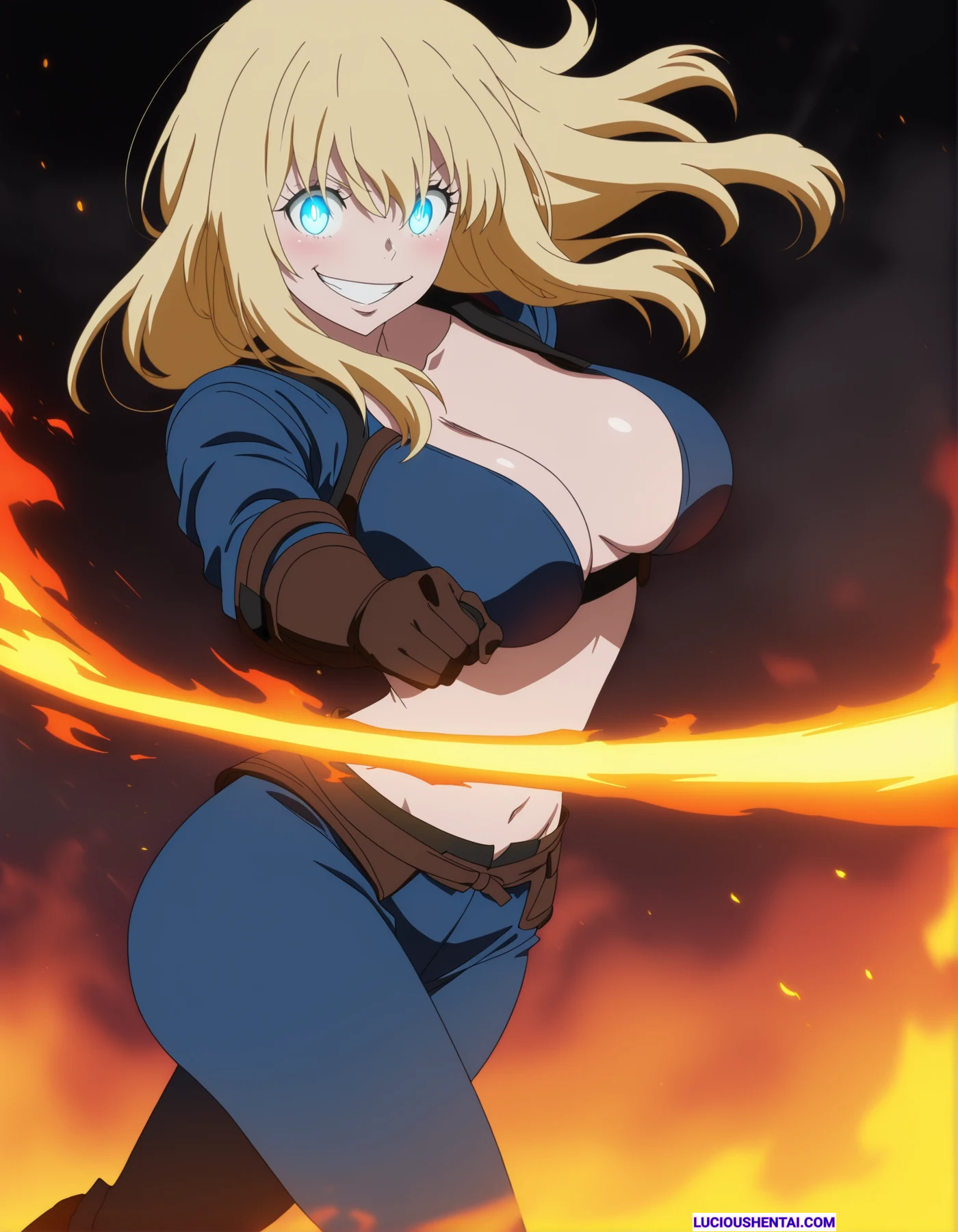 Amaterasu's Steamy Fire Force Sex Parody by Coug Hentai