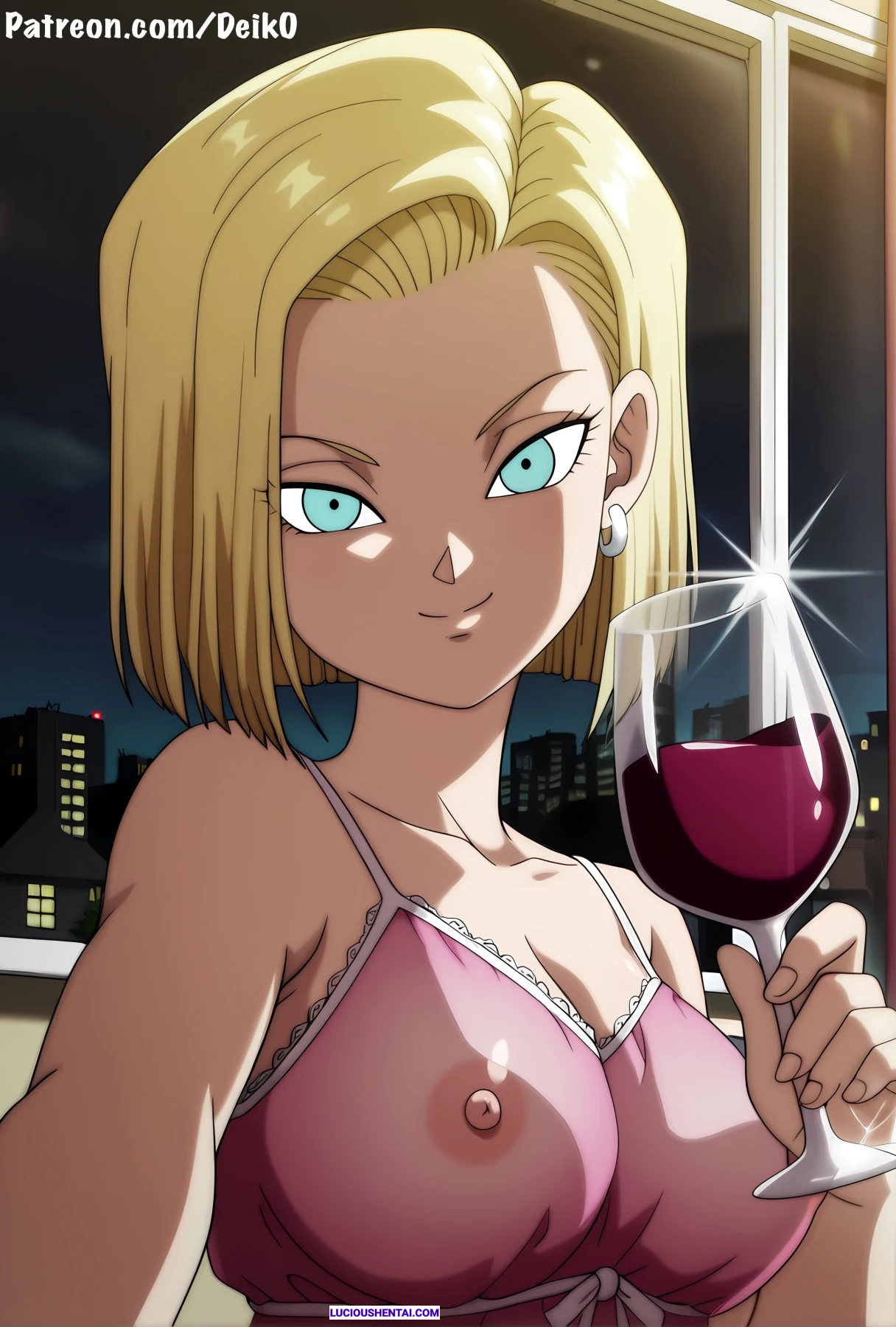 Android 18 Gets Pounded in Dragon Ball Z Hentai by Deik0