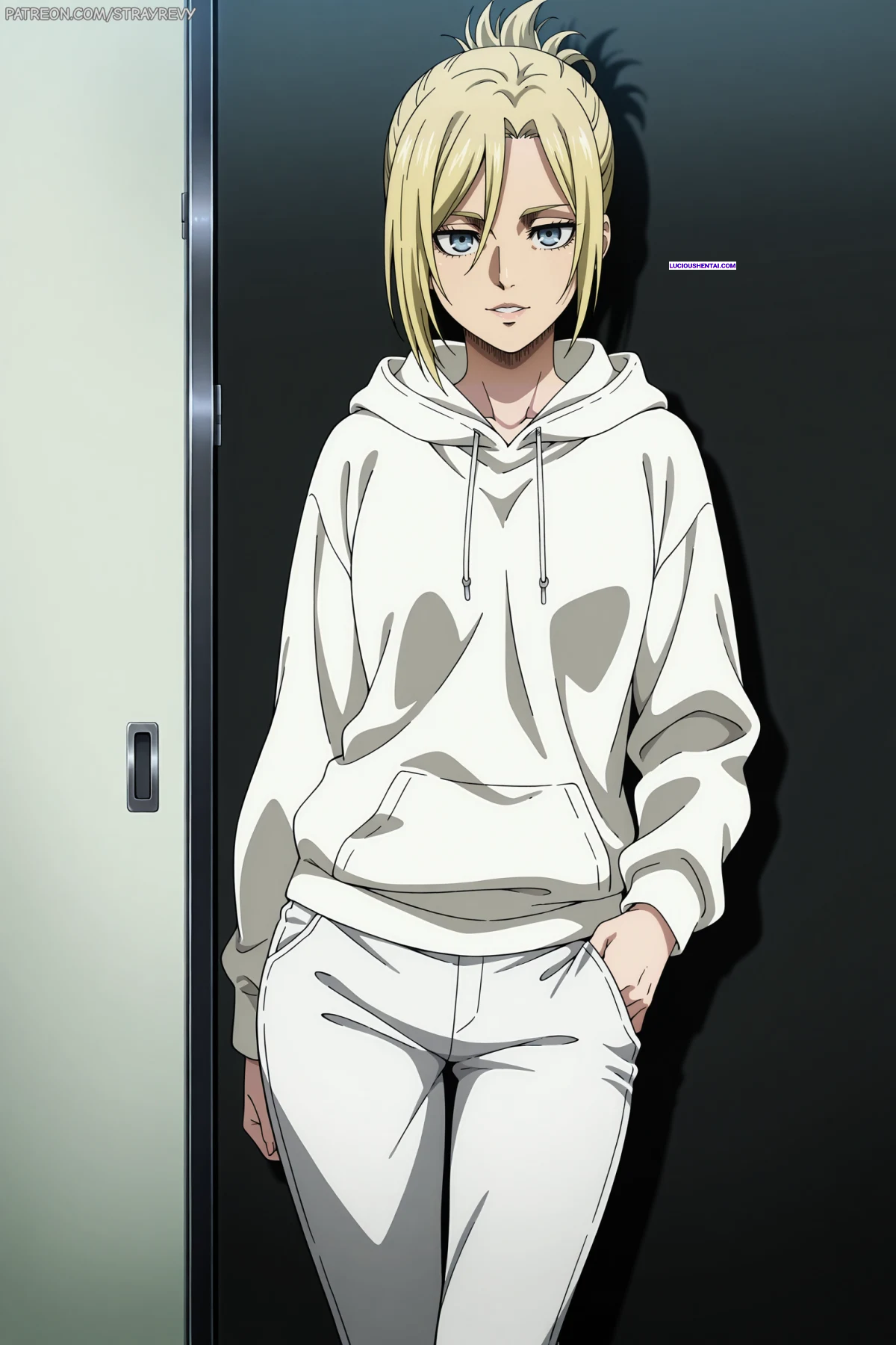 Busty Annie Leonharts Attack on Titan Hardcore Sex