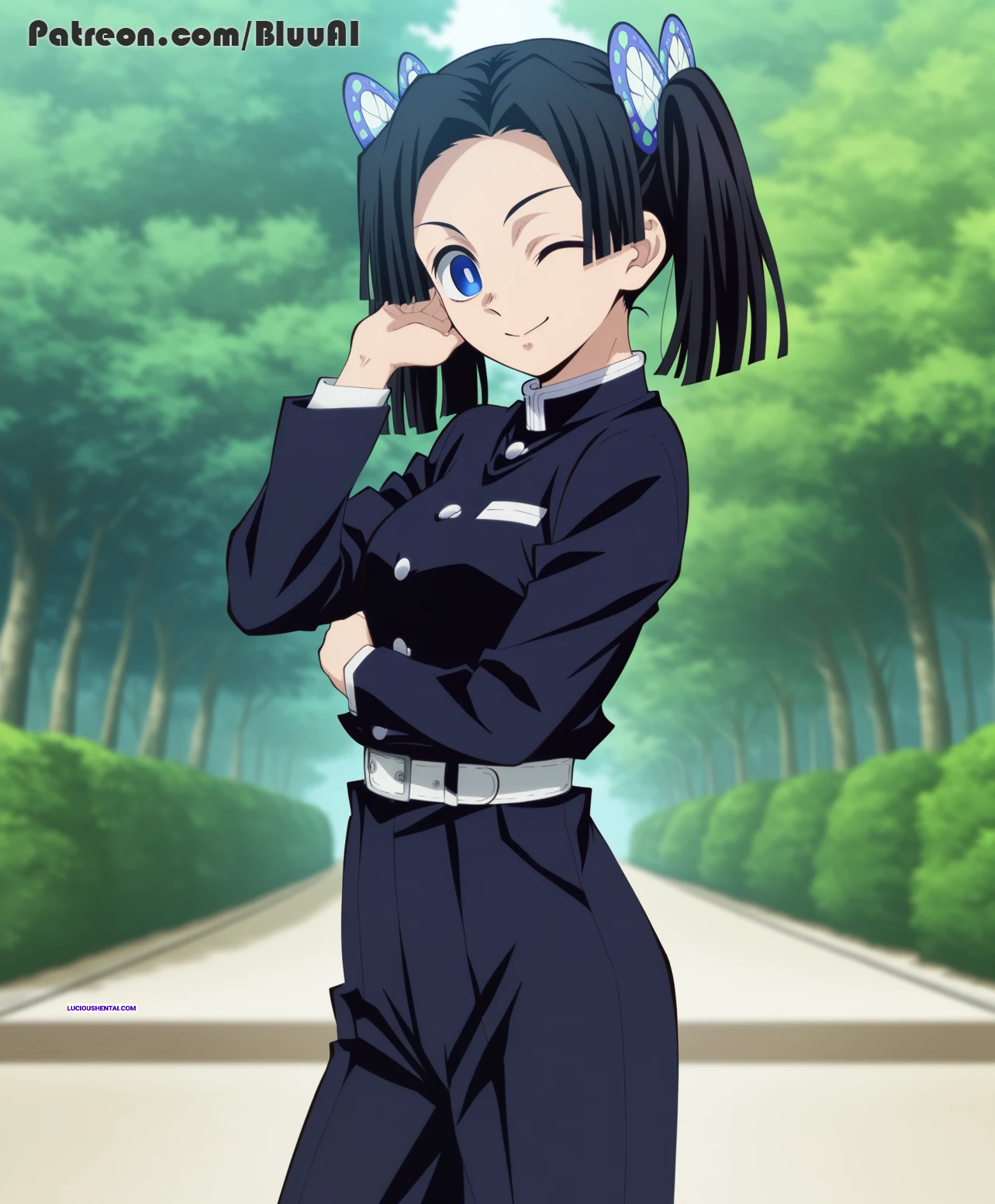 Aoi Kanzaki Demon Slayer: Bluu AI's Lewd Sex Scenes