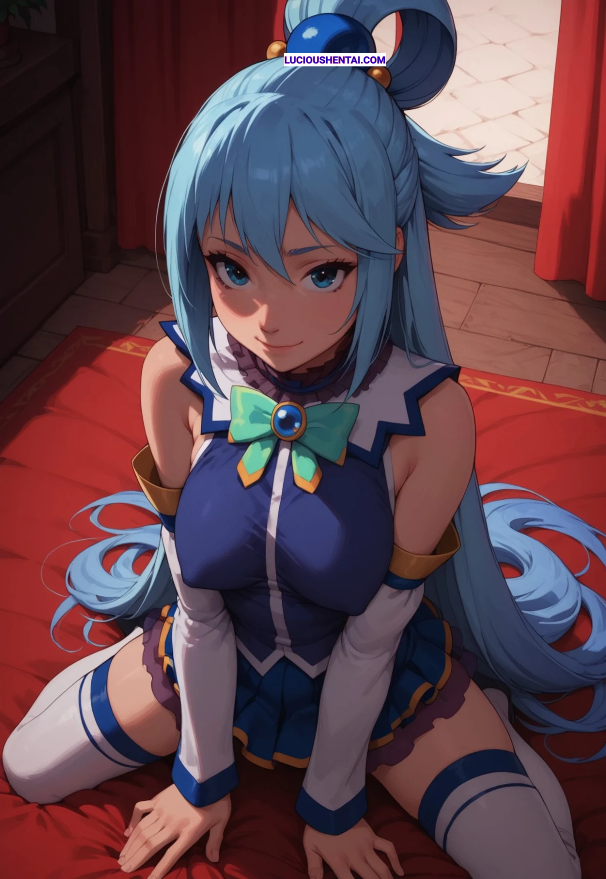 Aqua from KonoSuba Gets Fucked Hard by DreamFrameAI