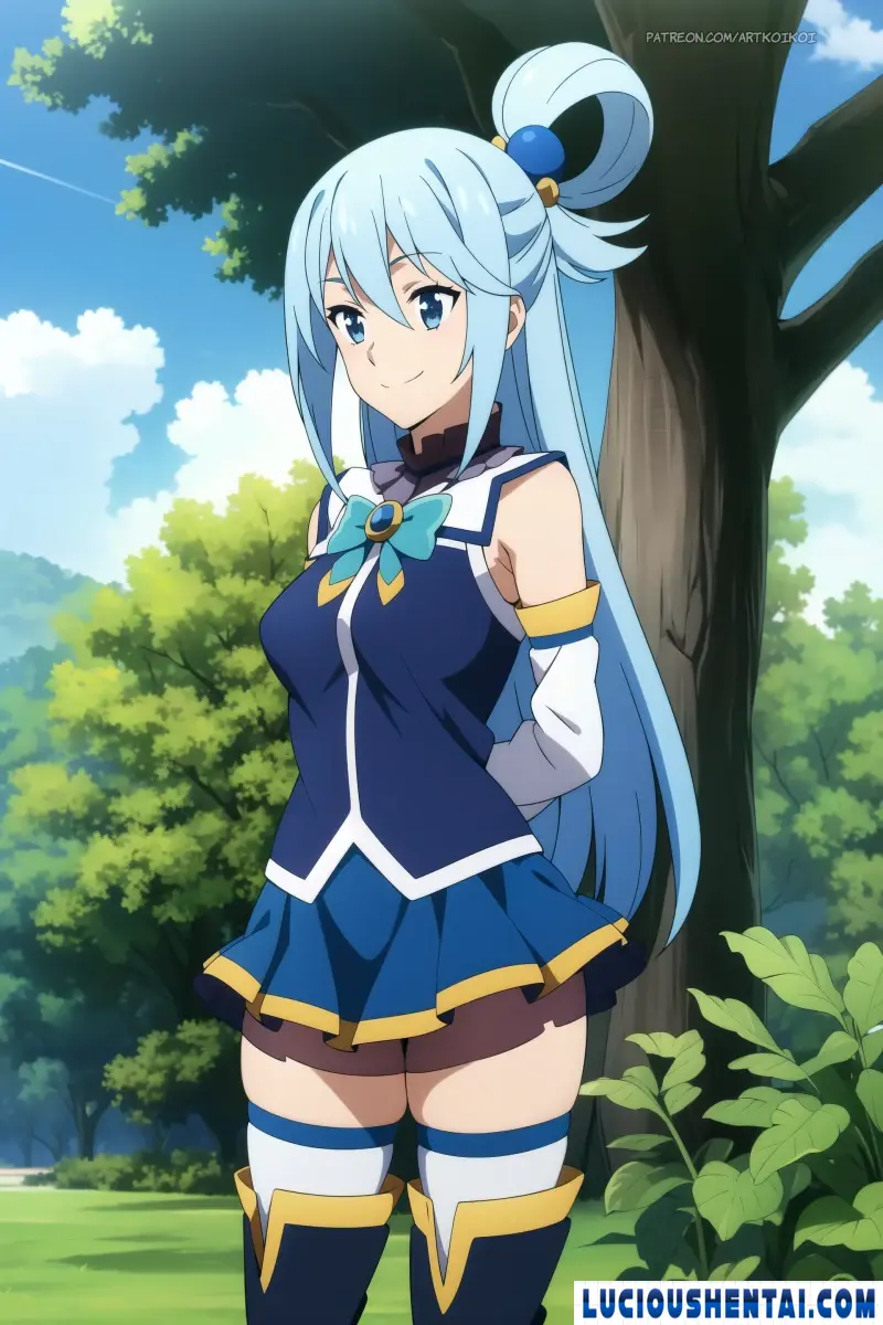 Aqua's Playful Adventures in a Magical World