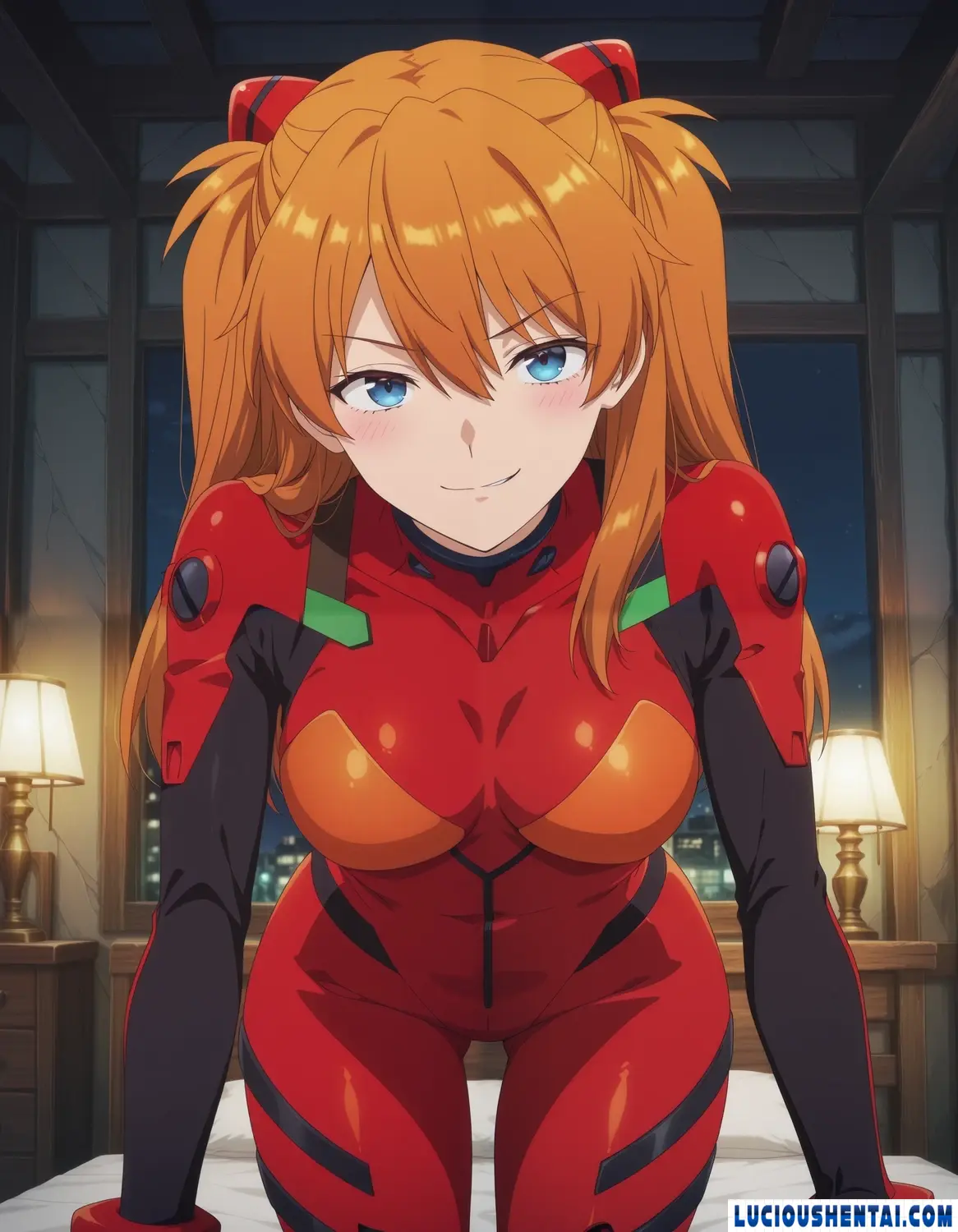 Asuka’s Intense Passionate Encounter in EVA