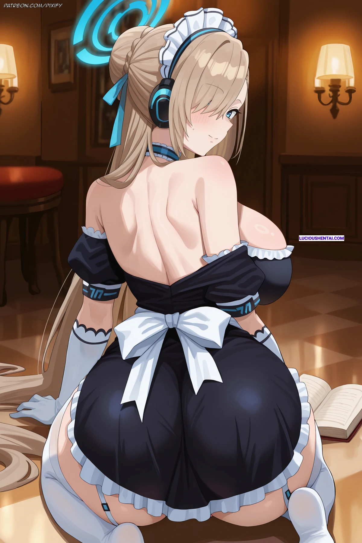 Asuna Ichinose’s Steamy Blue Archive Orgy by Pixify