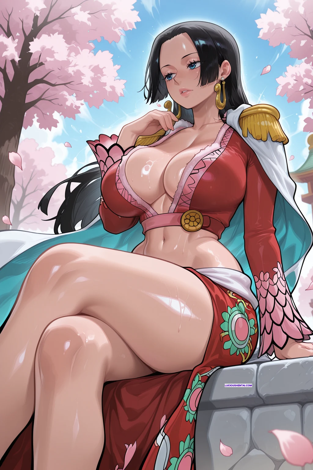 Boa Hancock's Wild One Piece Fuck Fest by Hannya