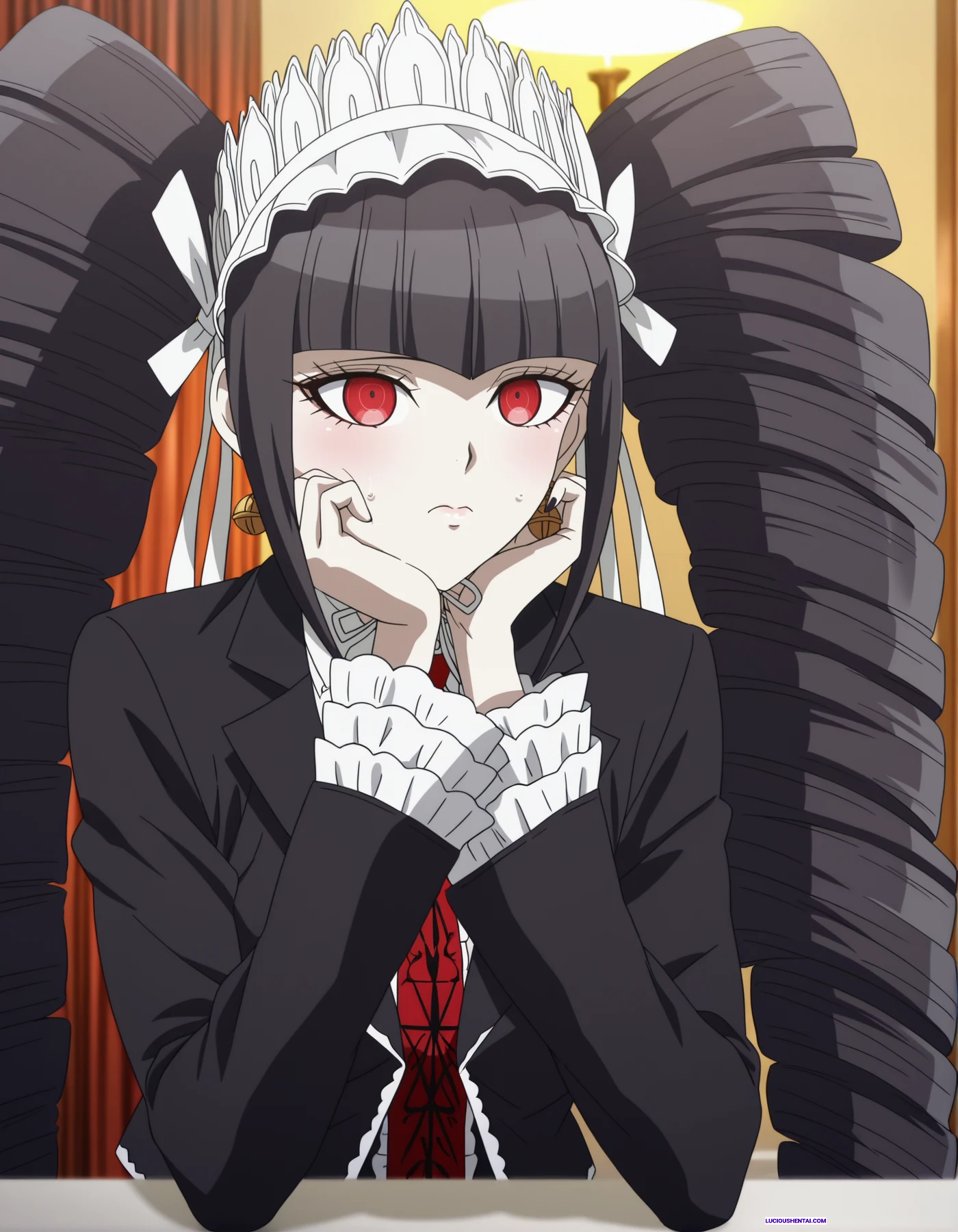 Celestia Ludenberg Wild Sex in Danganronpa Hentai by Coug