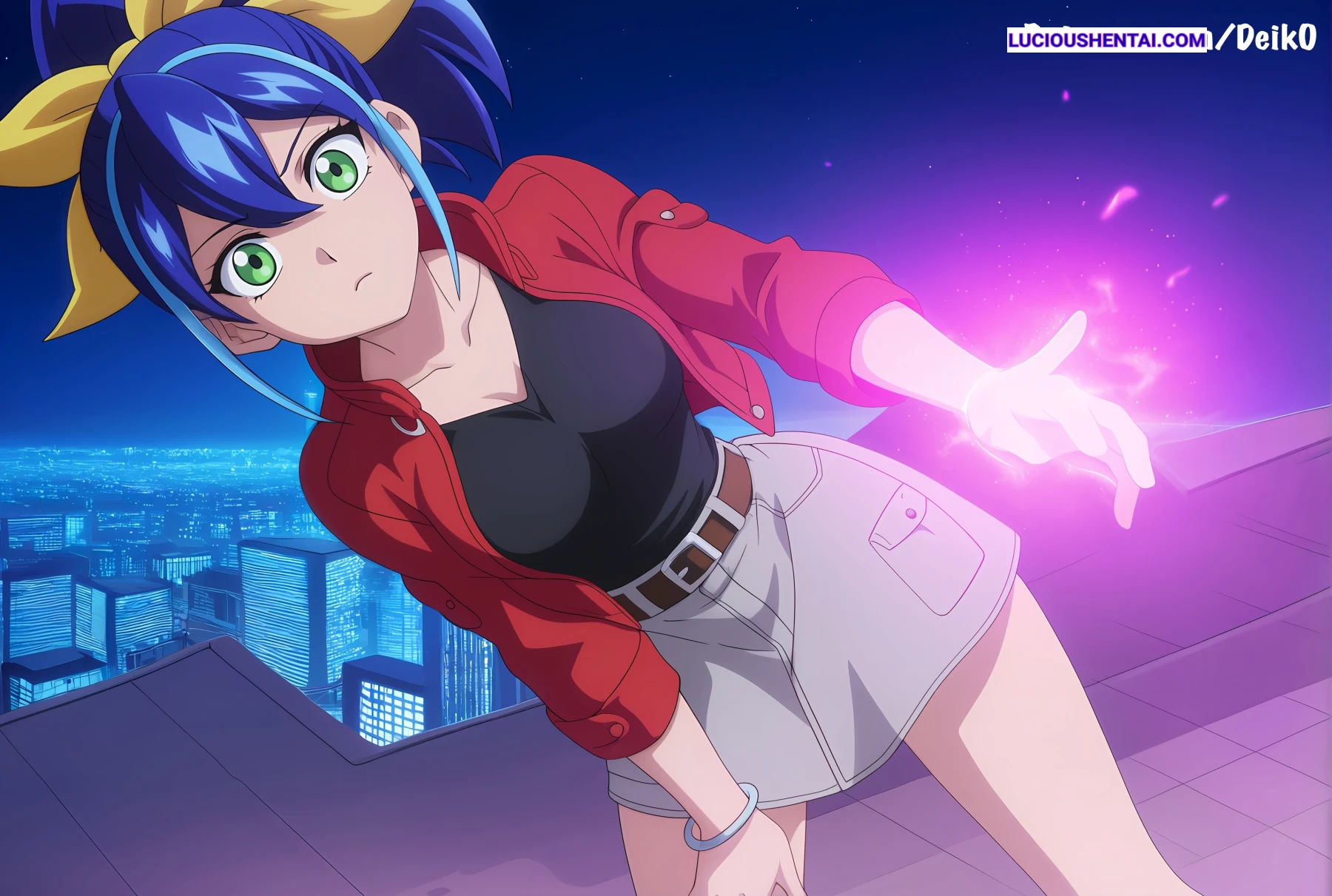 Sexy Celina from Yu-Gi-Oh! ARC-V Gets Wild Hentai Fuck