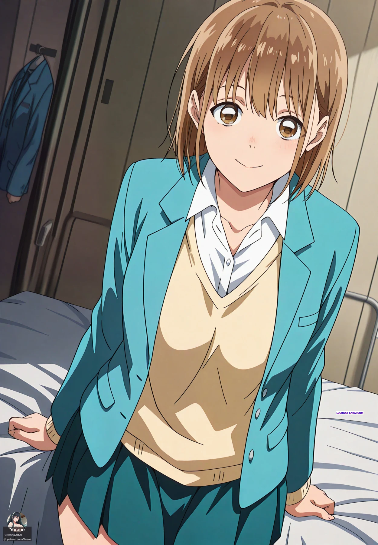 Chinatsu Kano's Blue Box Hentai Sex Rocket by Yorane
