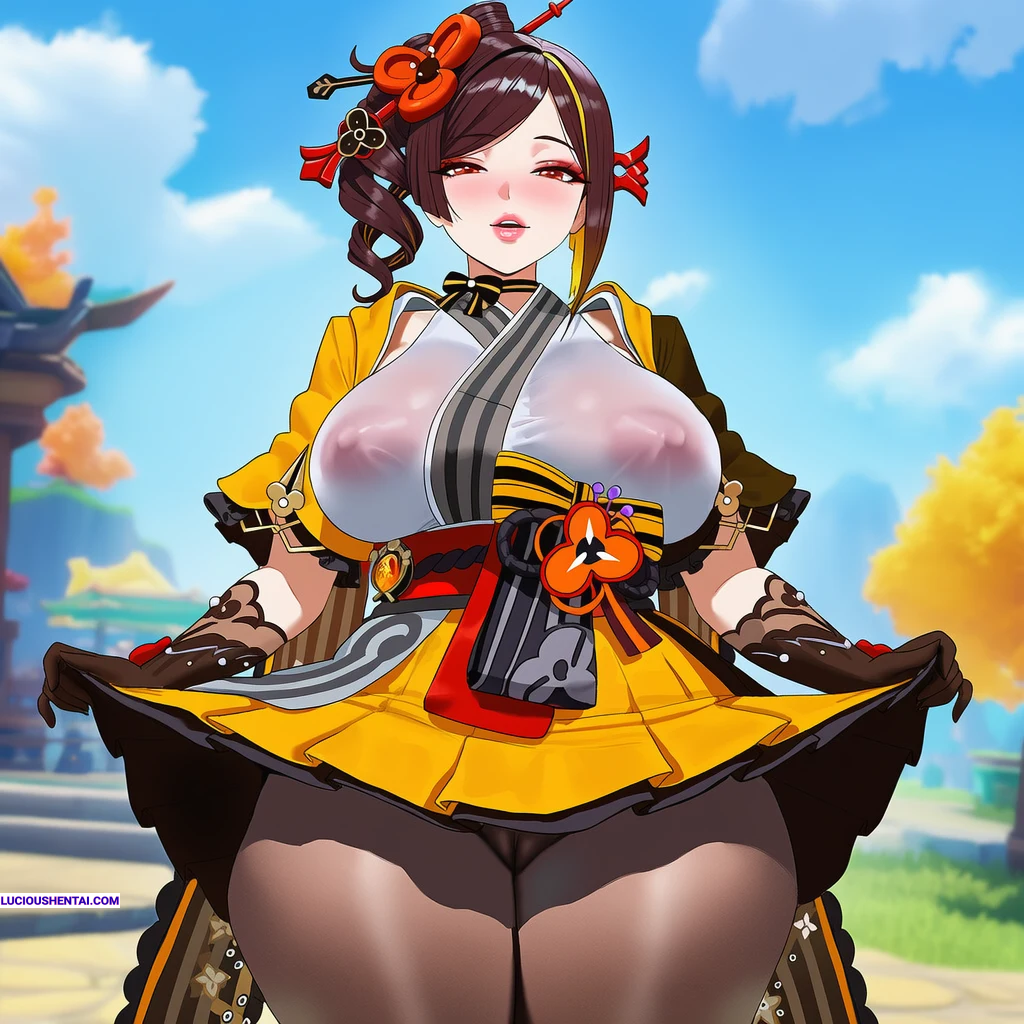 Chiori Seduces Ayato in Forbidden Steamy Sex Romp