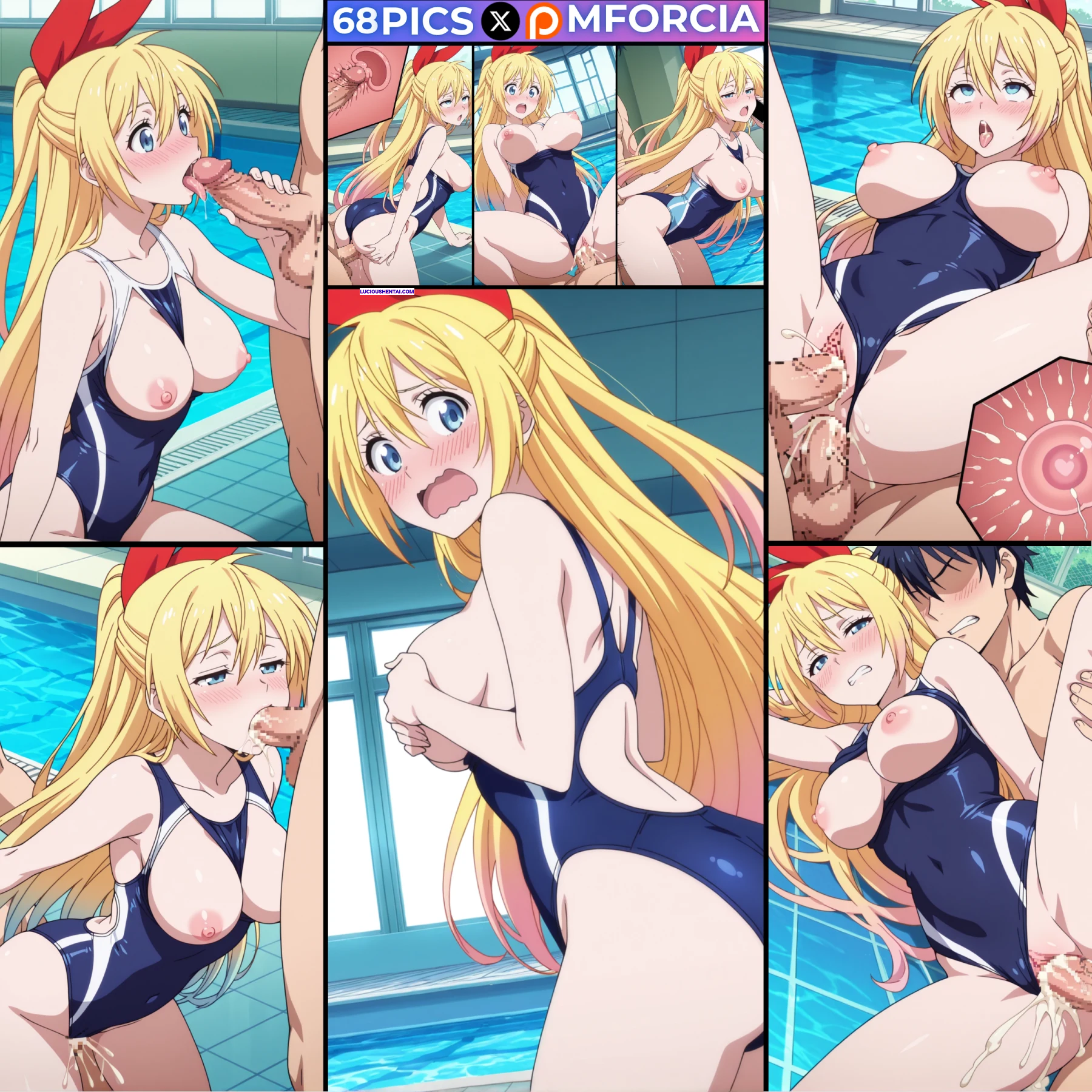 Chitoge Kirisaki 桐崎 千棘's Hot Sex Scenes by mforcia Chitoge Kirisaki 桐崎 千棘's Hot Sex Scenes by mforcia