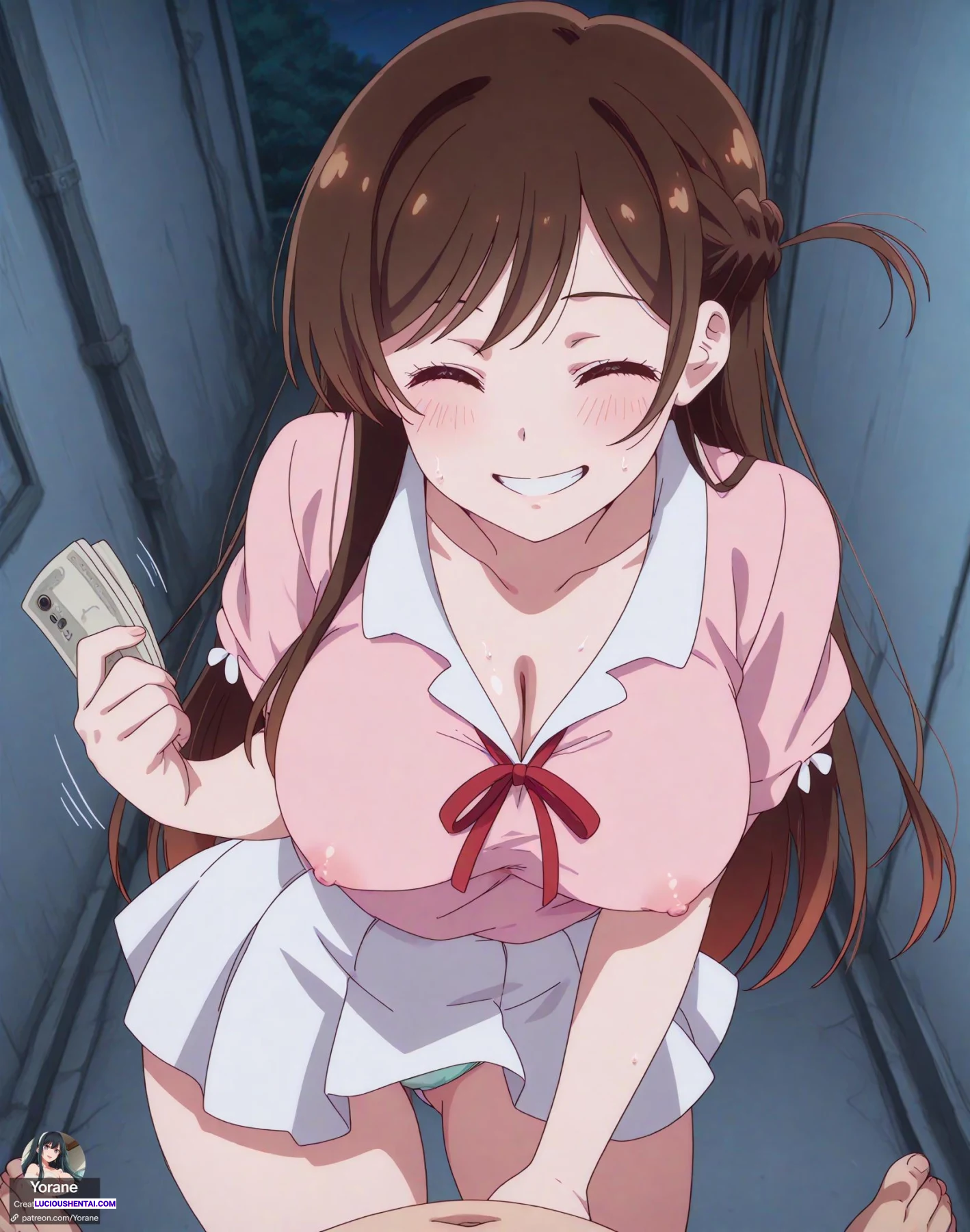 Chizuru Ichinose Banged in KanojoOkarishimasu by Yorane