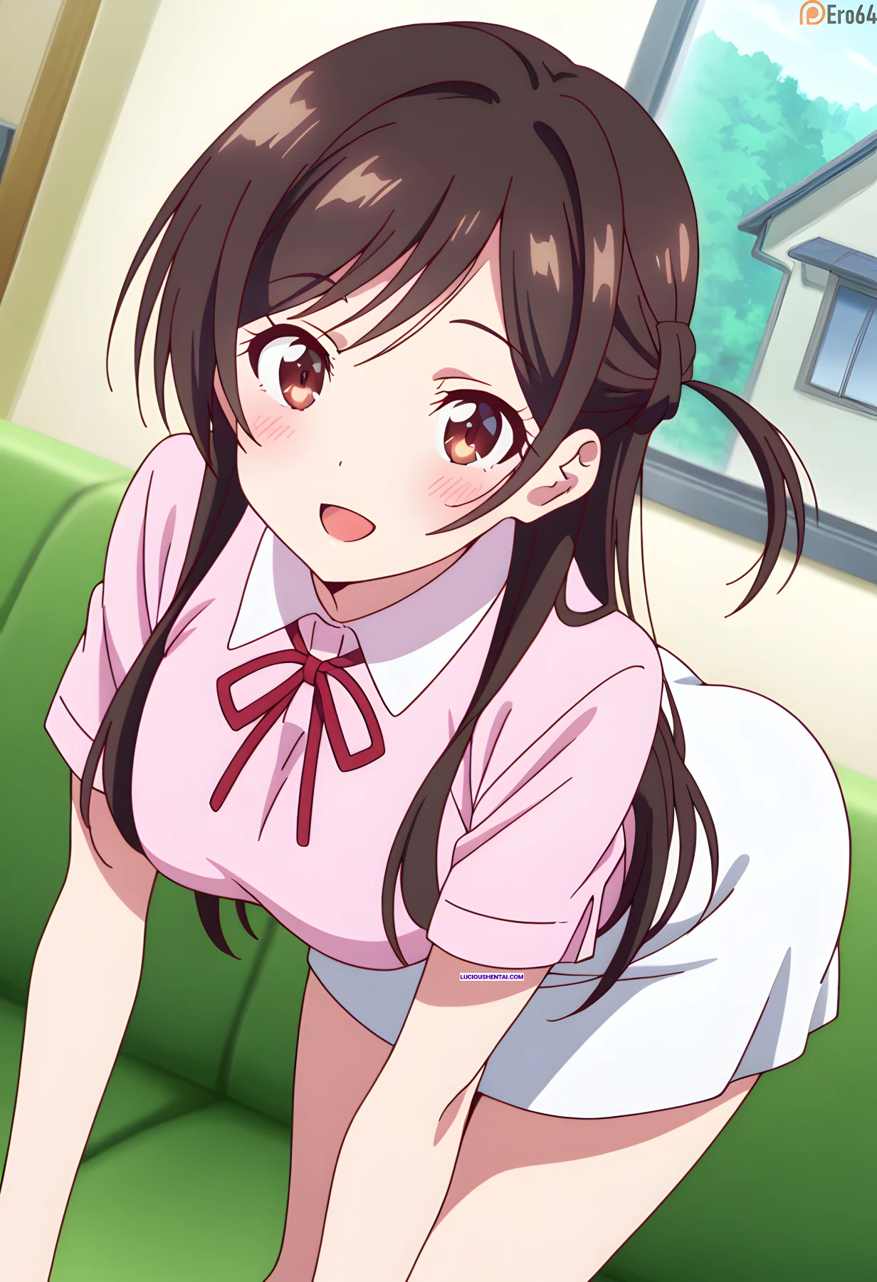 Chizuru Mizuhara Bangs Kazuya Kinoshita Hard by Ero64