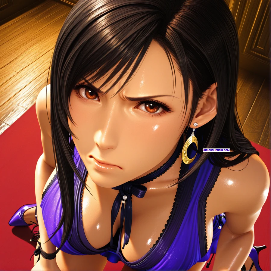 Tifa's Sloppy Face Fuck Commission by Hammiai