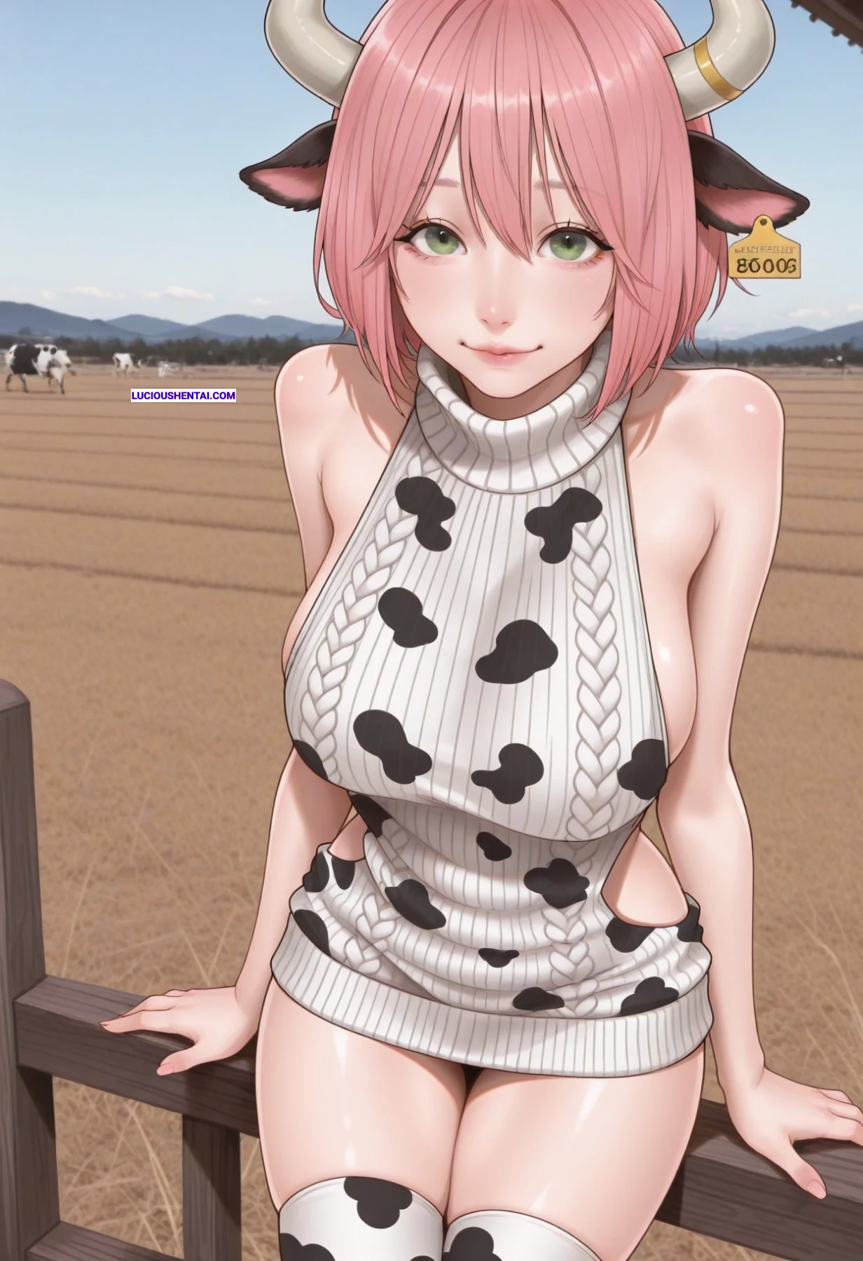 Milky Cow Girl Gets Pounded in Steamy Sex by Mosin951