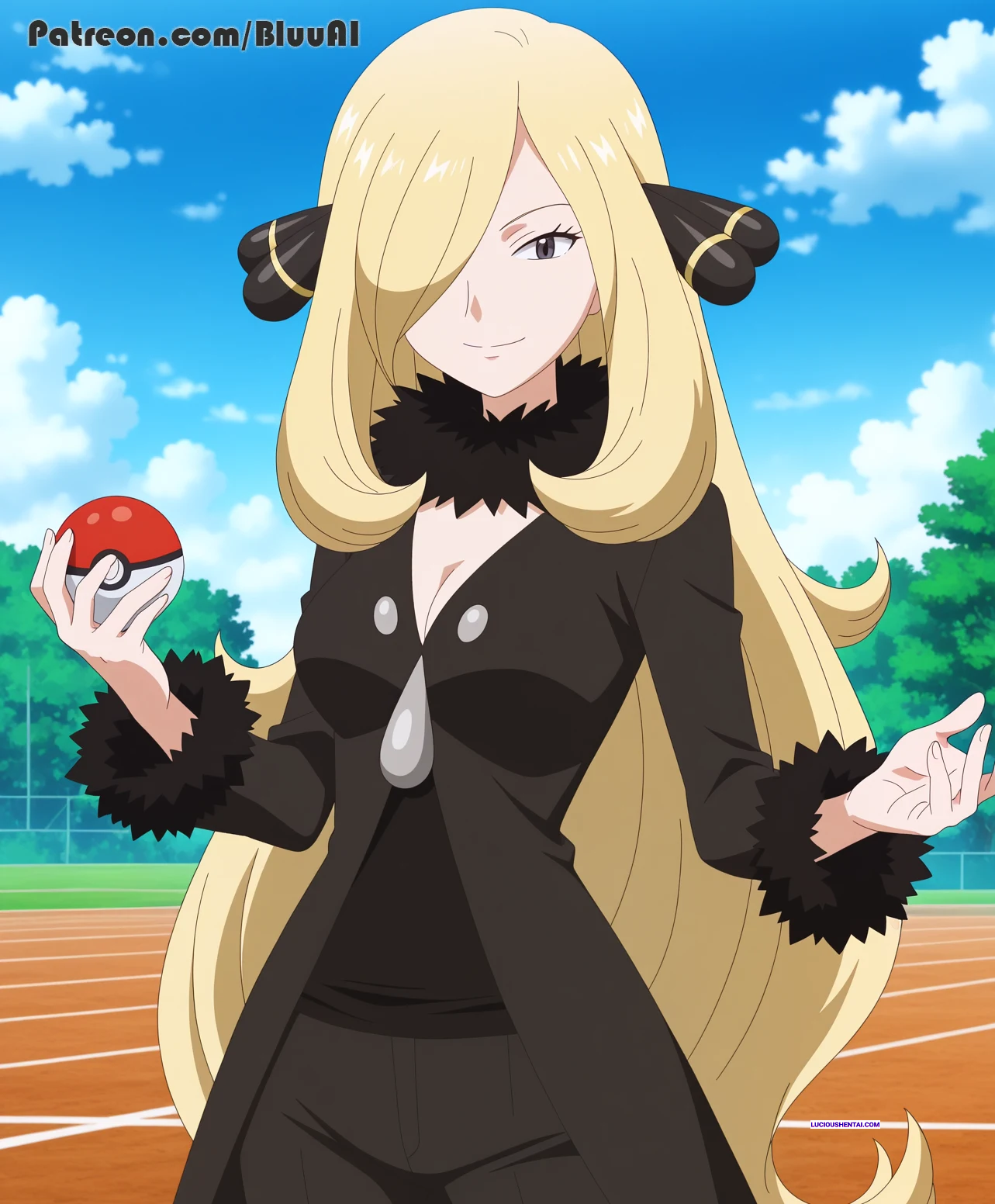 Bluu AI Unleashes Cynthia’s Wild Pokemon Sex Fury