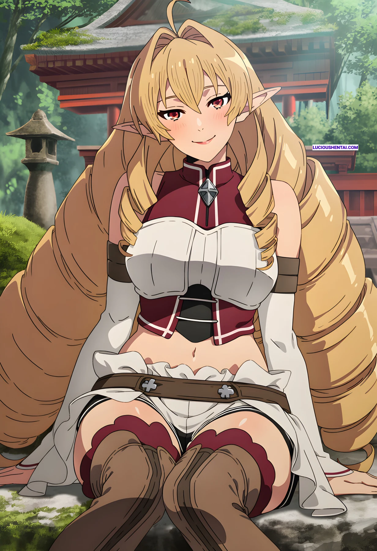 Elinalise Dragonroad's Forbidden Hentai Orgy!