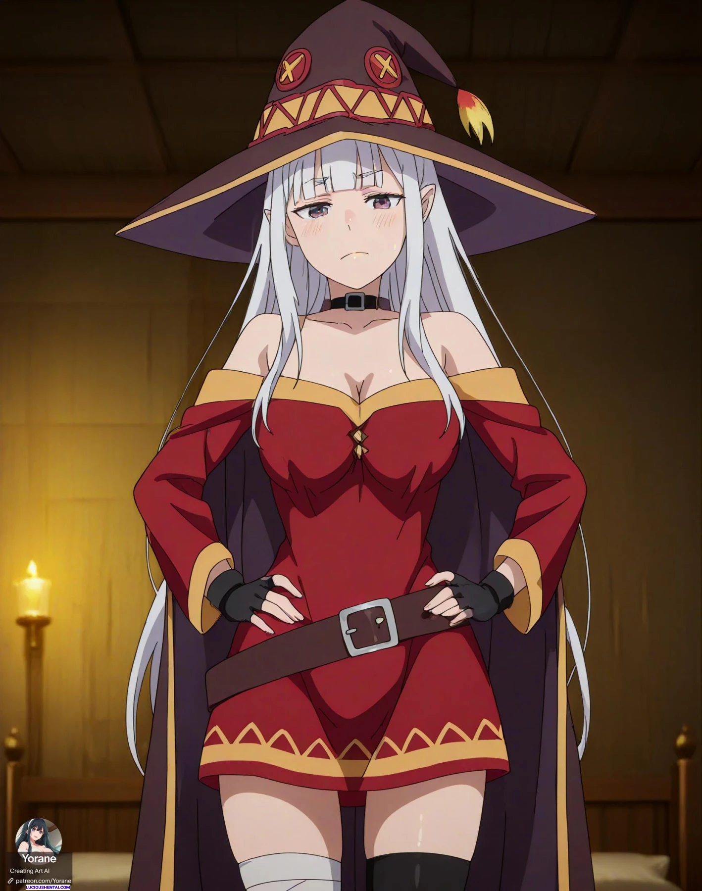 Hot Emilia from Re:Zero Enjoys Explosive Sex by Yorane