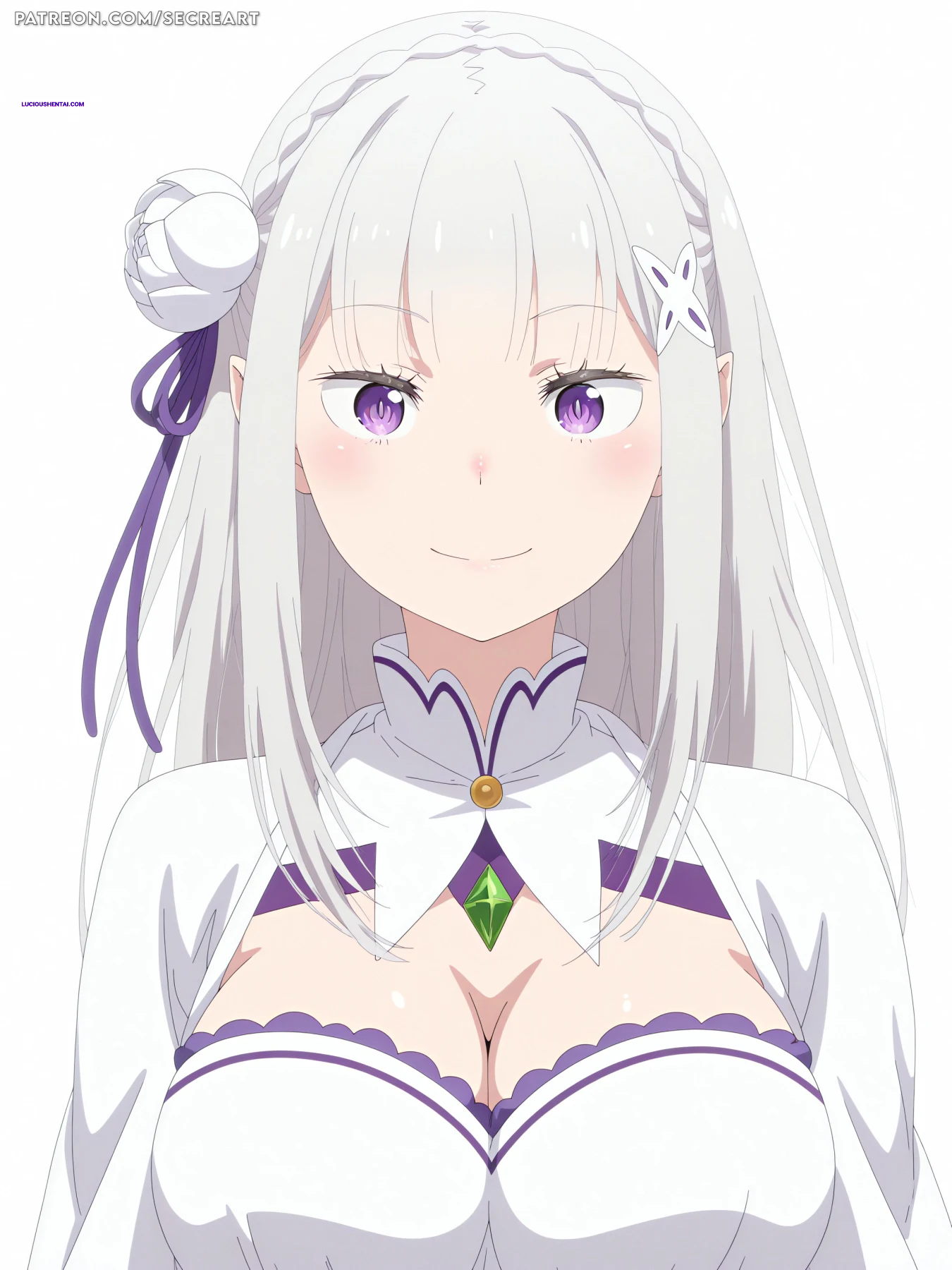 Watch Emilias Intense Re:Zero Sex Scenes by SecreArt