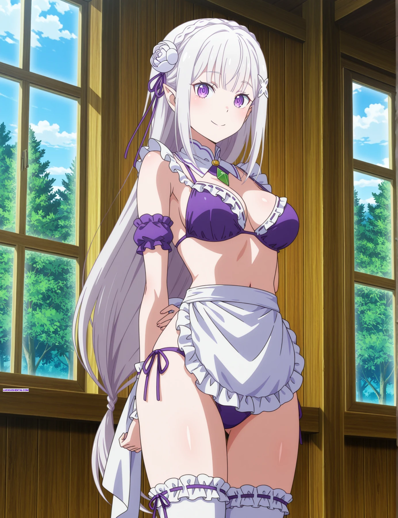 Busty Emilia ReZero Ravaged in Set 2 Sex Frenzy