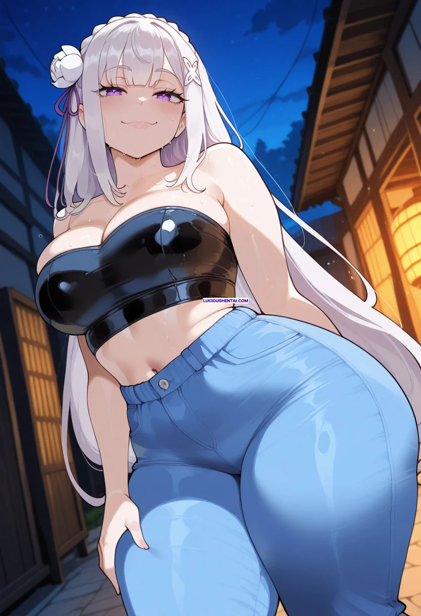 Emilia’s Steamy Urban Outfit Fuck Fest by GinWolf