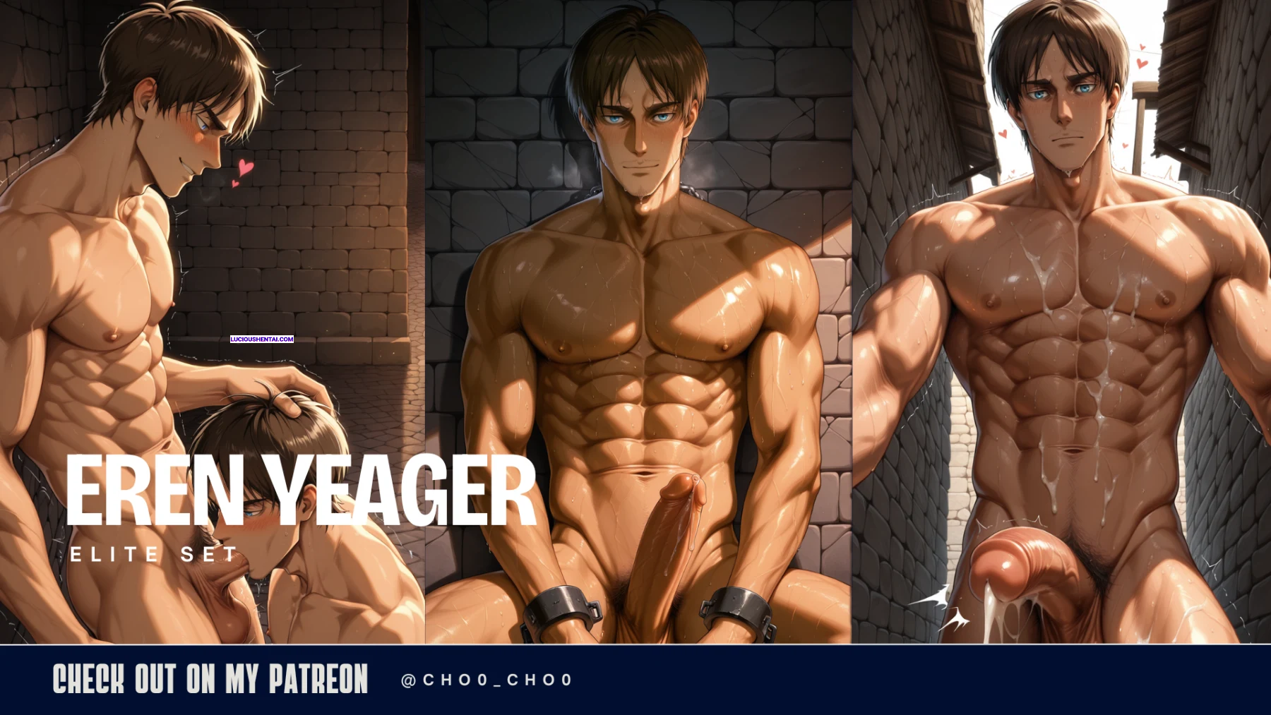 Eren Yeager's Wild Attack on Titan Fuck by Cho0_ch0
