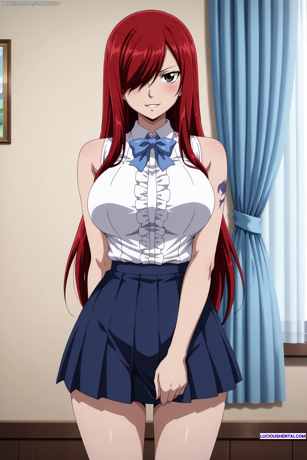 Erza Scarlet’s Naughty Fairy Tail Sex by StrayRevy