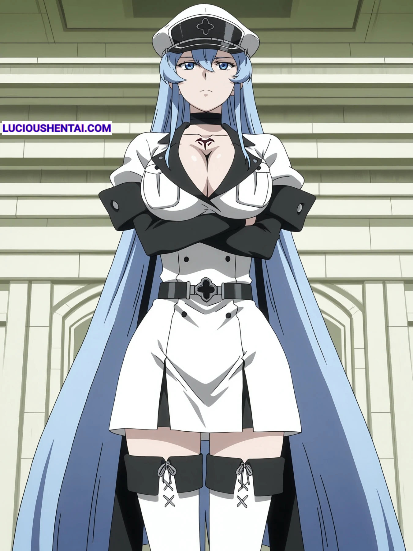 Esdeath Gets Ravaged in Steamy Sex by LunarARTNSFW