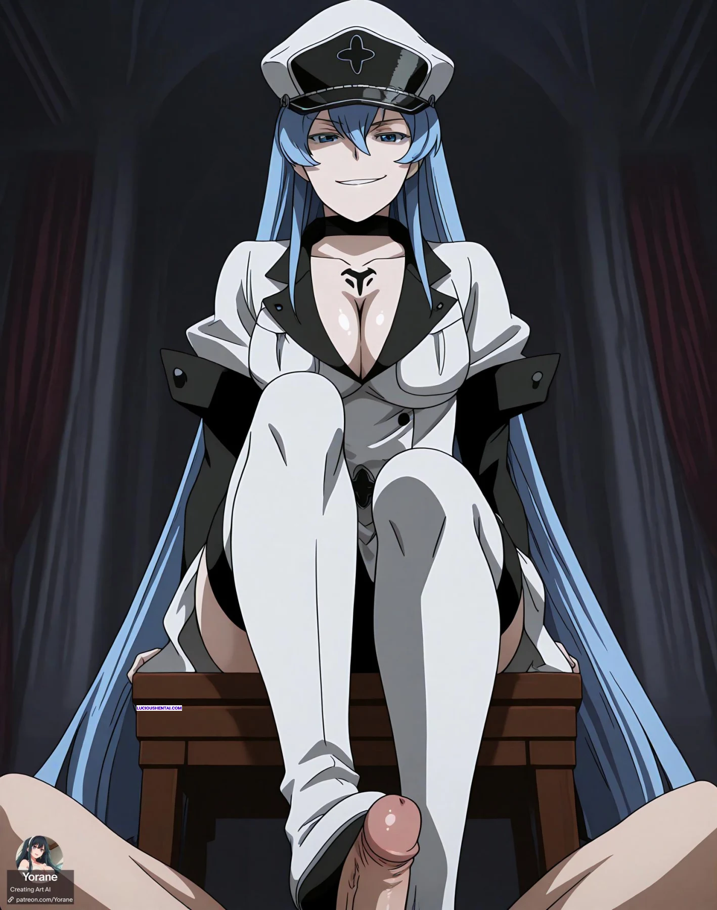 Esdeath's Icy Sex Domination in Akame Ga Kill by Yorane