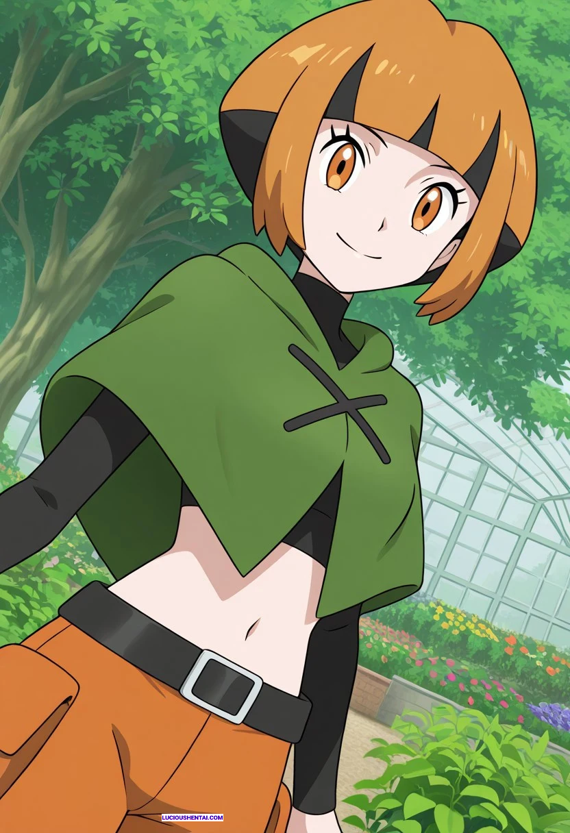 Naughty Gardenia Rides Massive Pokémon Dick in Hentai