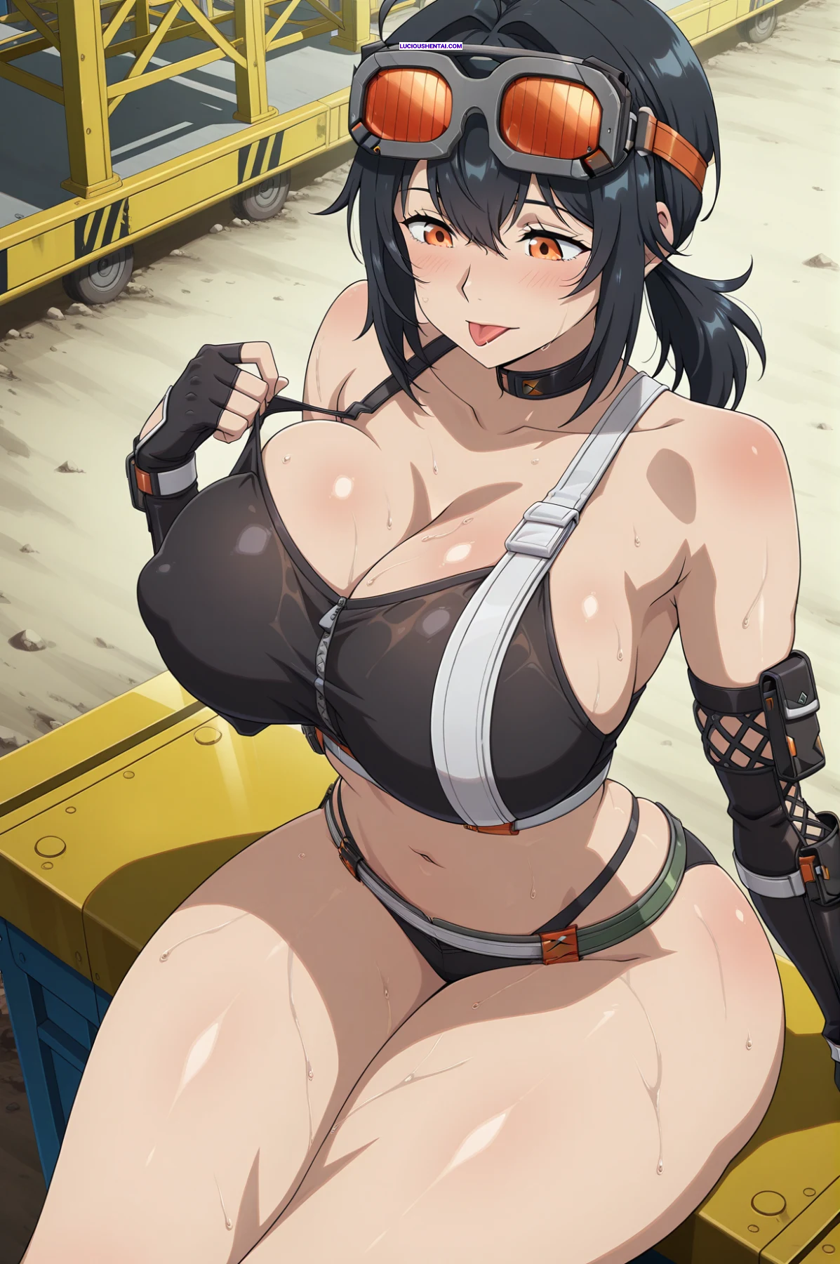 Grace's Steamy Construction Fuck by KoinaART