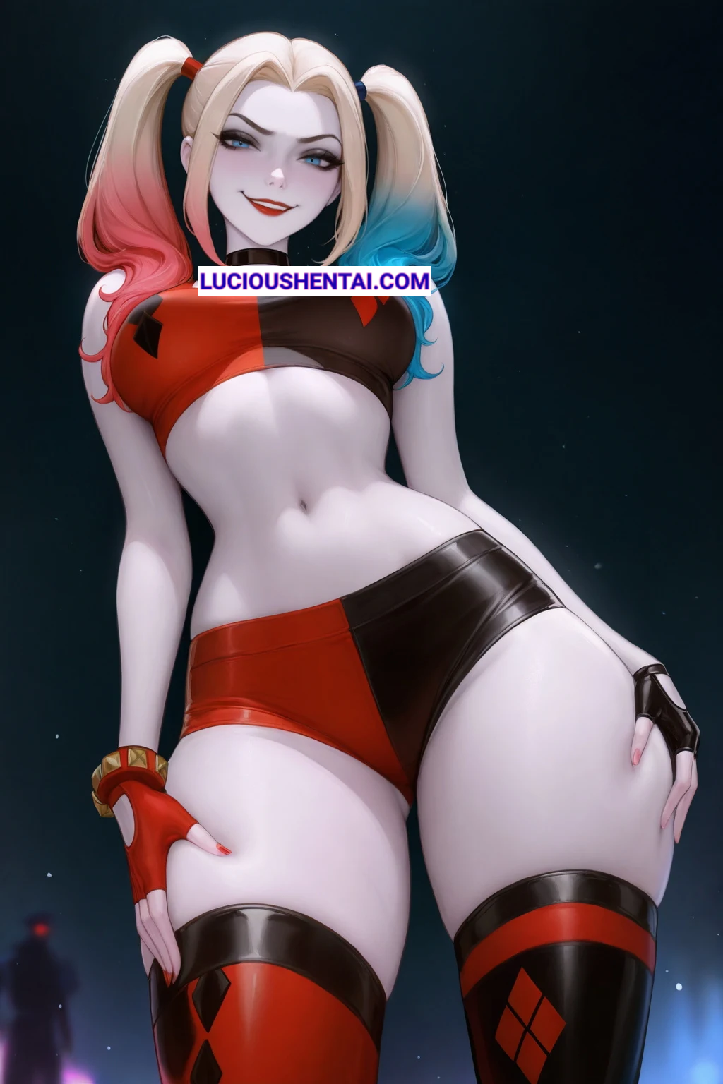 Harley Quinn Ravished by Symbiotic Tentacle Lust