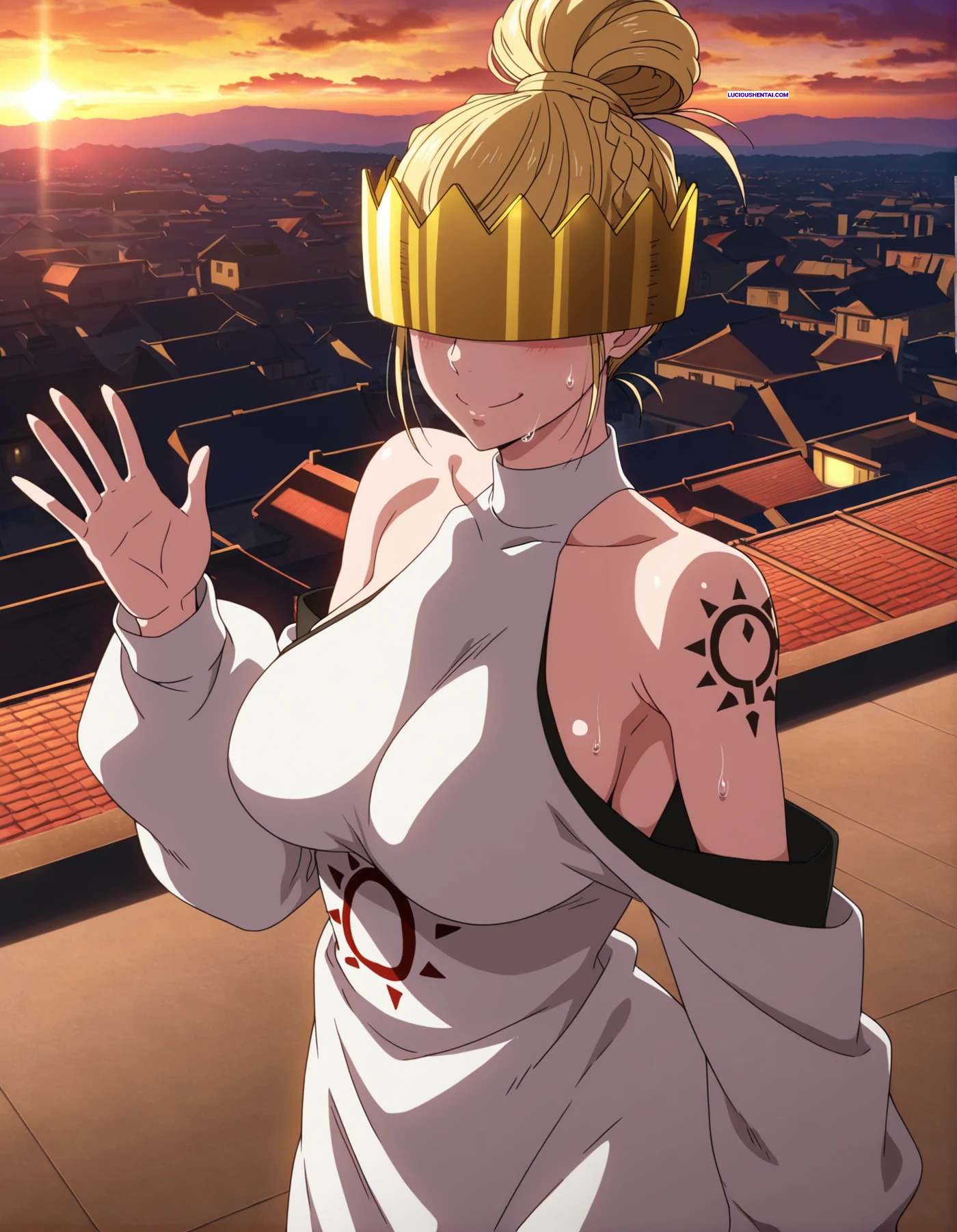 Sizzling Haumea Fire Force Hentai Sex Parody by Coug