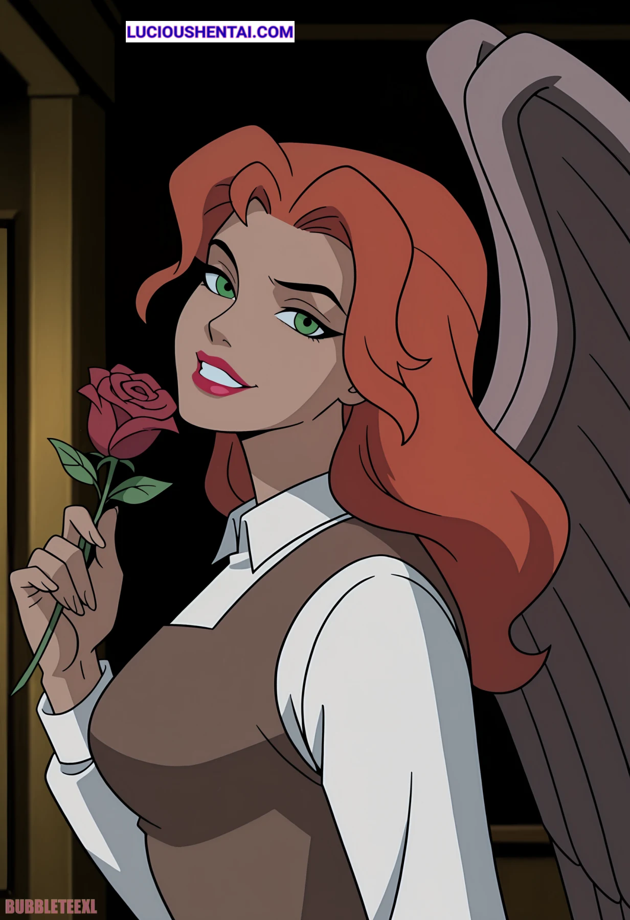 Hawkgirl Gets Ravaged in DCAU Hentai by BubbleTeeXL