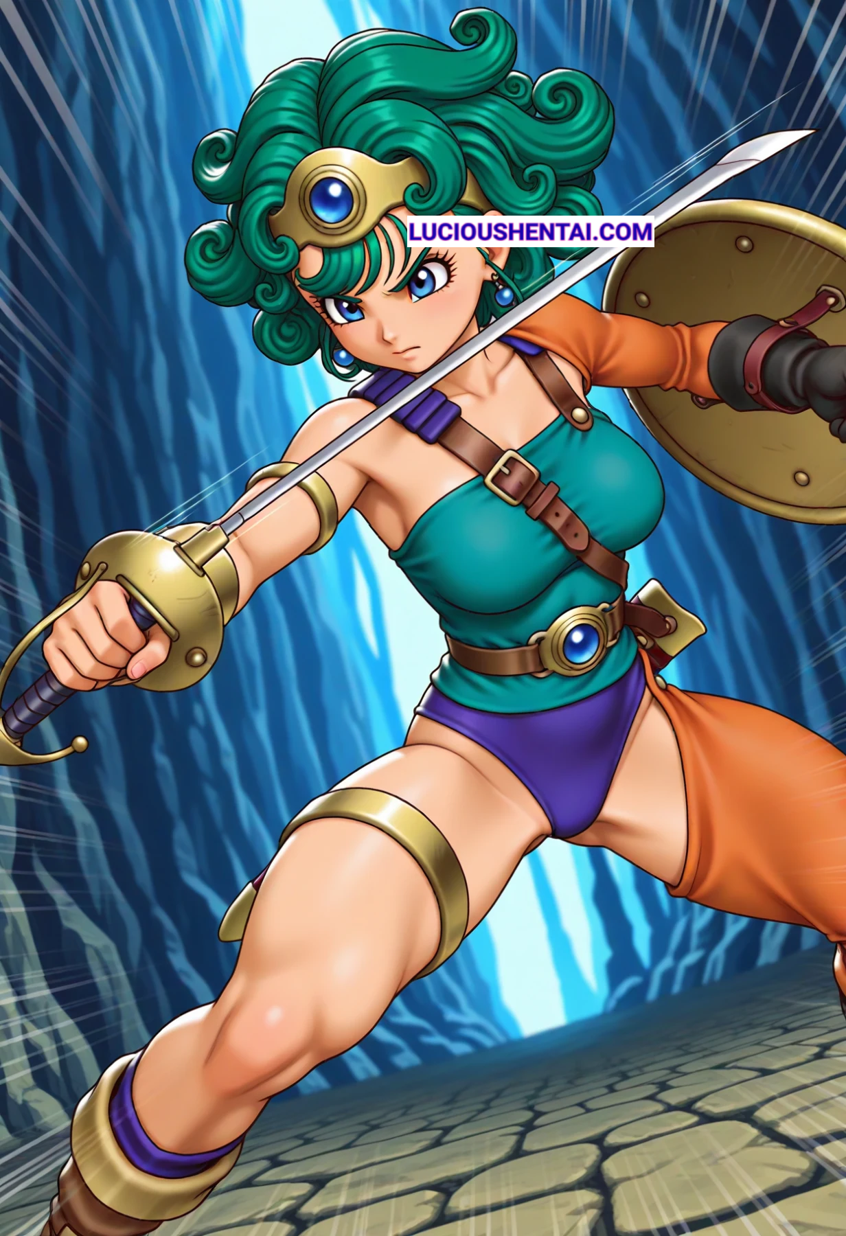 Heroine Sofia Surrenders to Ultimate Lewd Ravishment