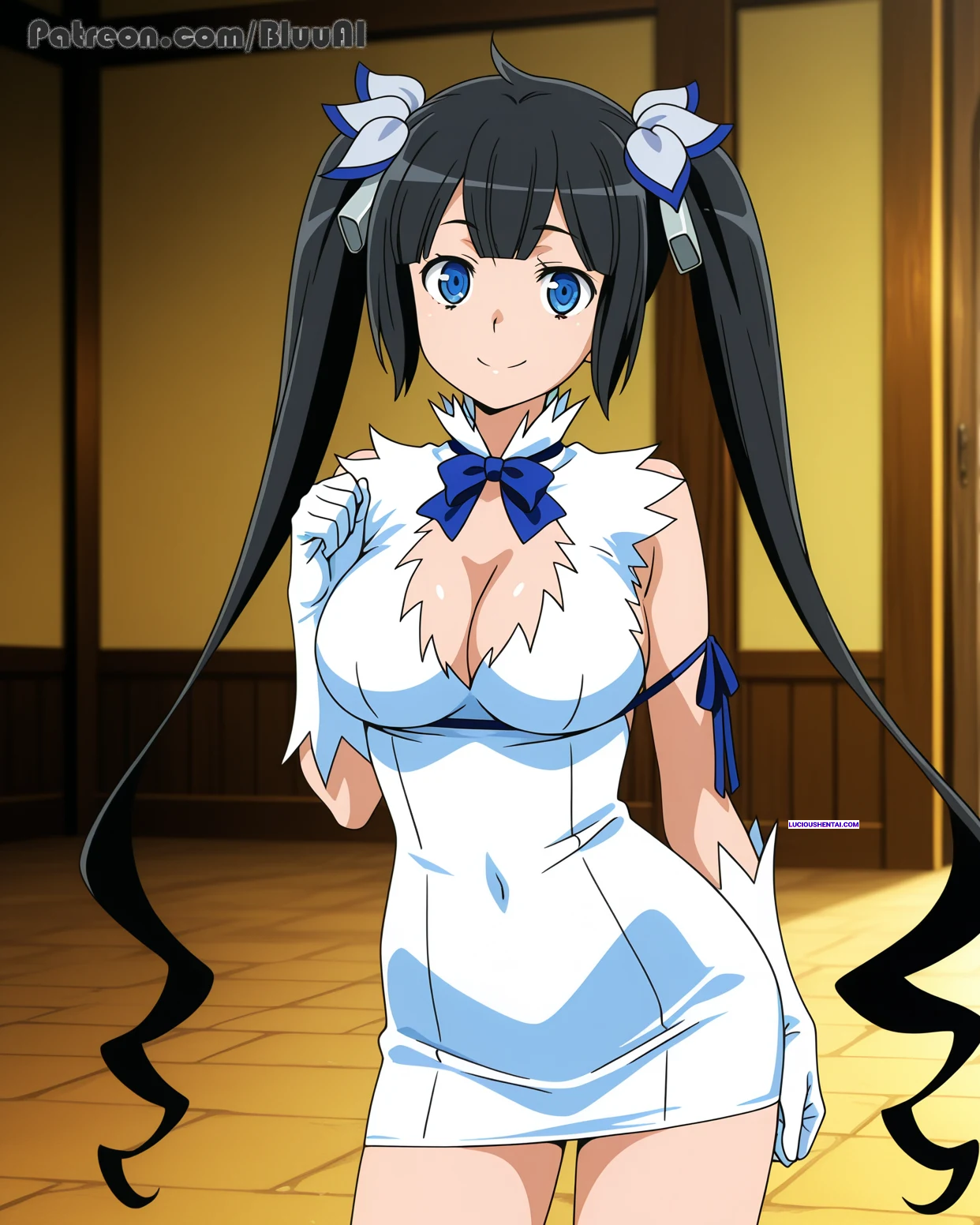 Bluu AI Unveils Hestias Lewd DanMachi Sex Escapades