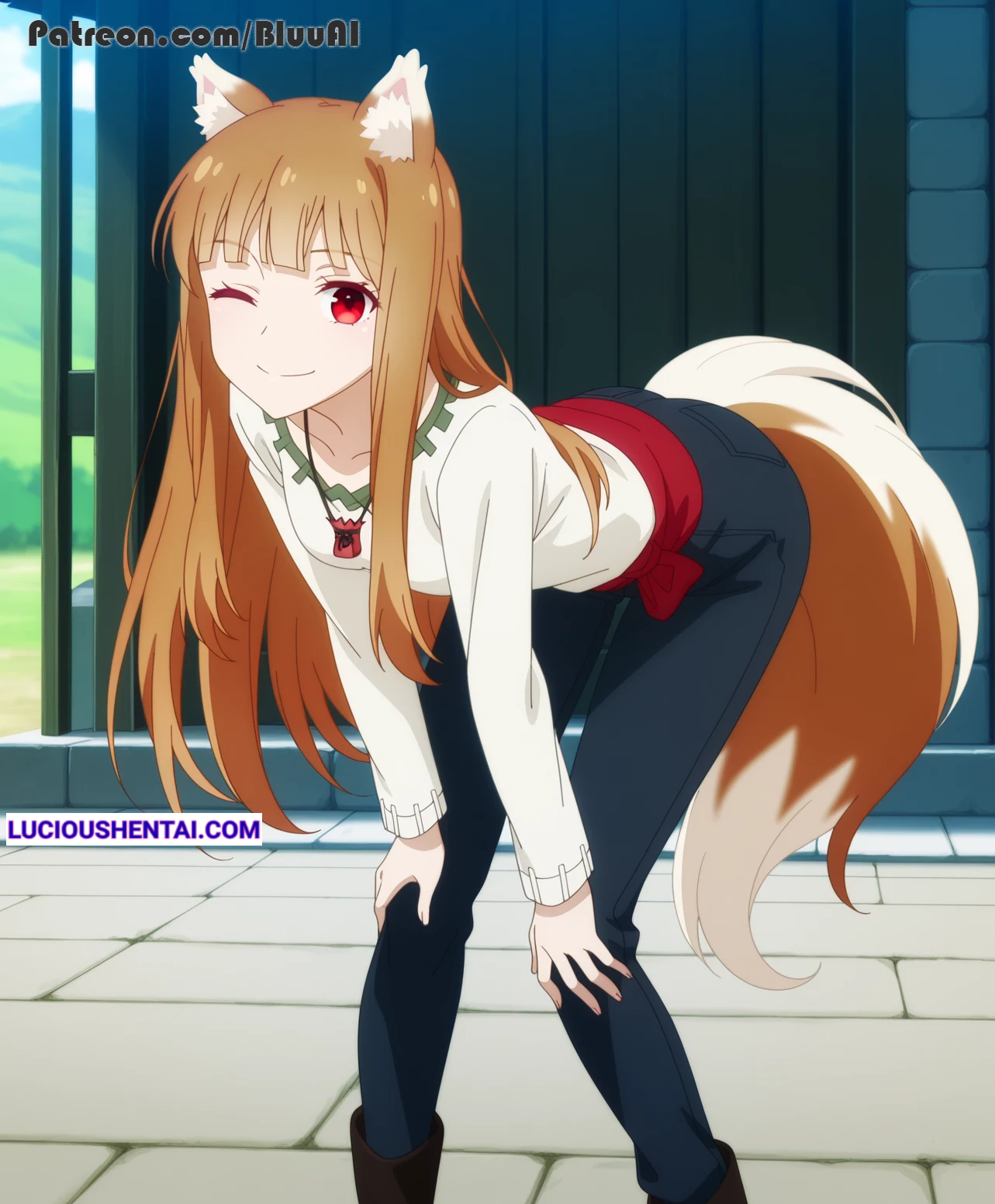 Experience Holos wild Spice and Wolf sex by Bluu AI