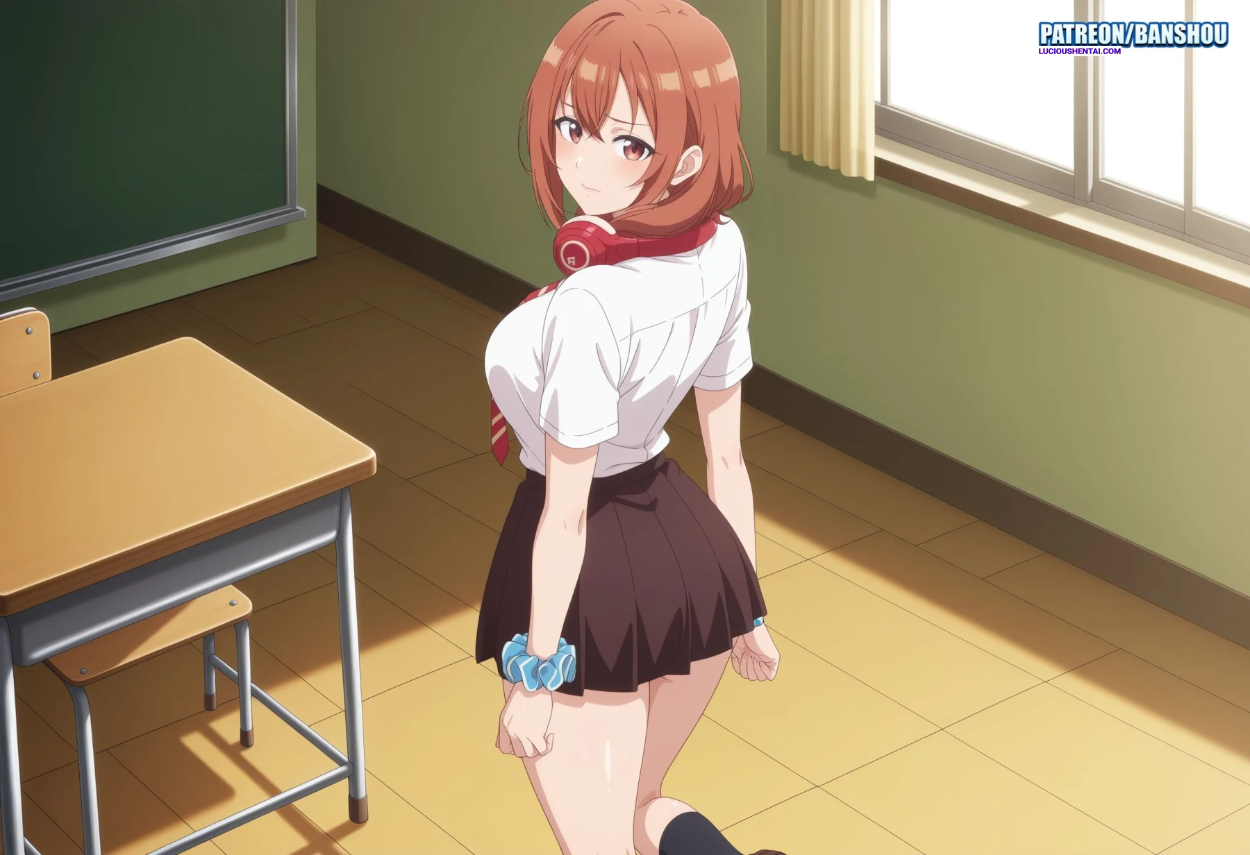 Iroha Kohinata's Lewd Commission Fuck #1 by Banshou