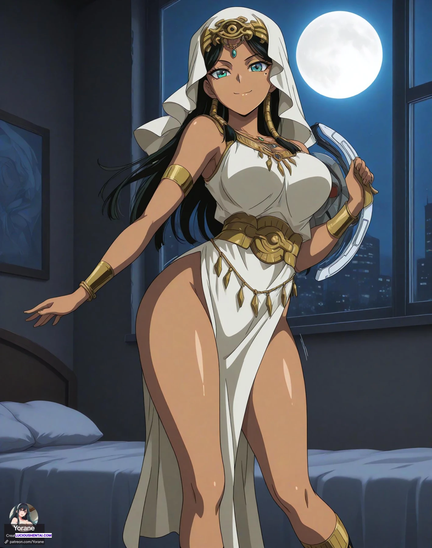 Steamy Ishizu Ishtar Yu-Gi-Oh Hentai Sex by Yorane