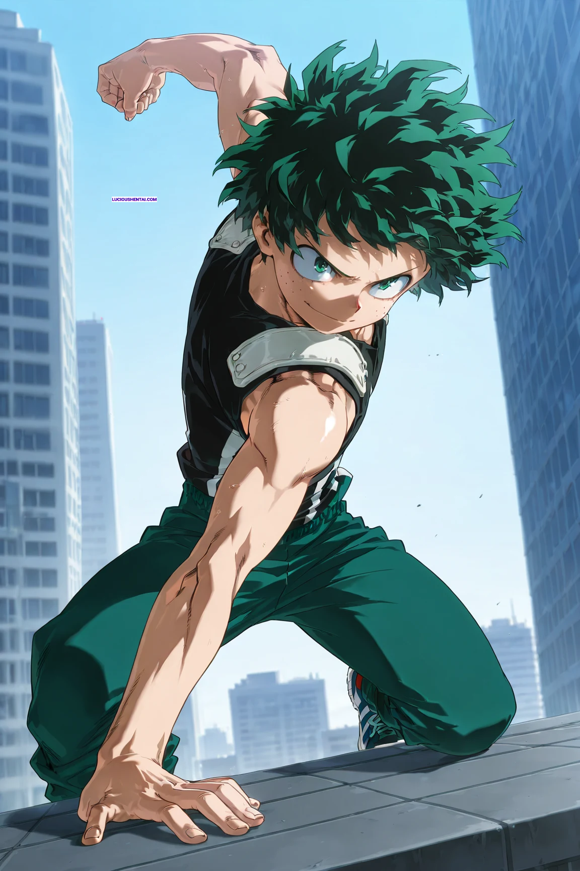 Izuku Midoriya explodes in #10s hottest sex frenzy