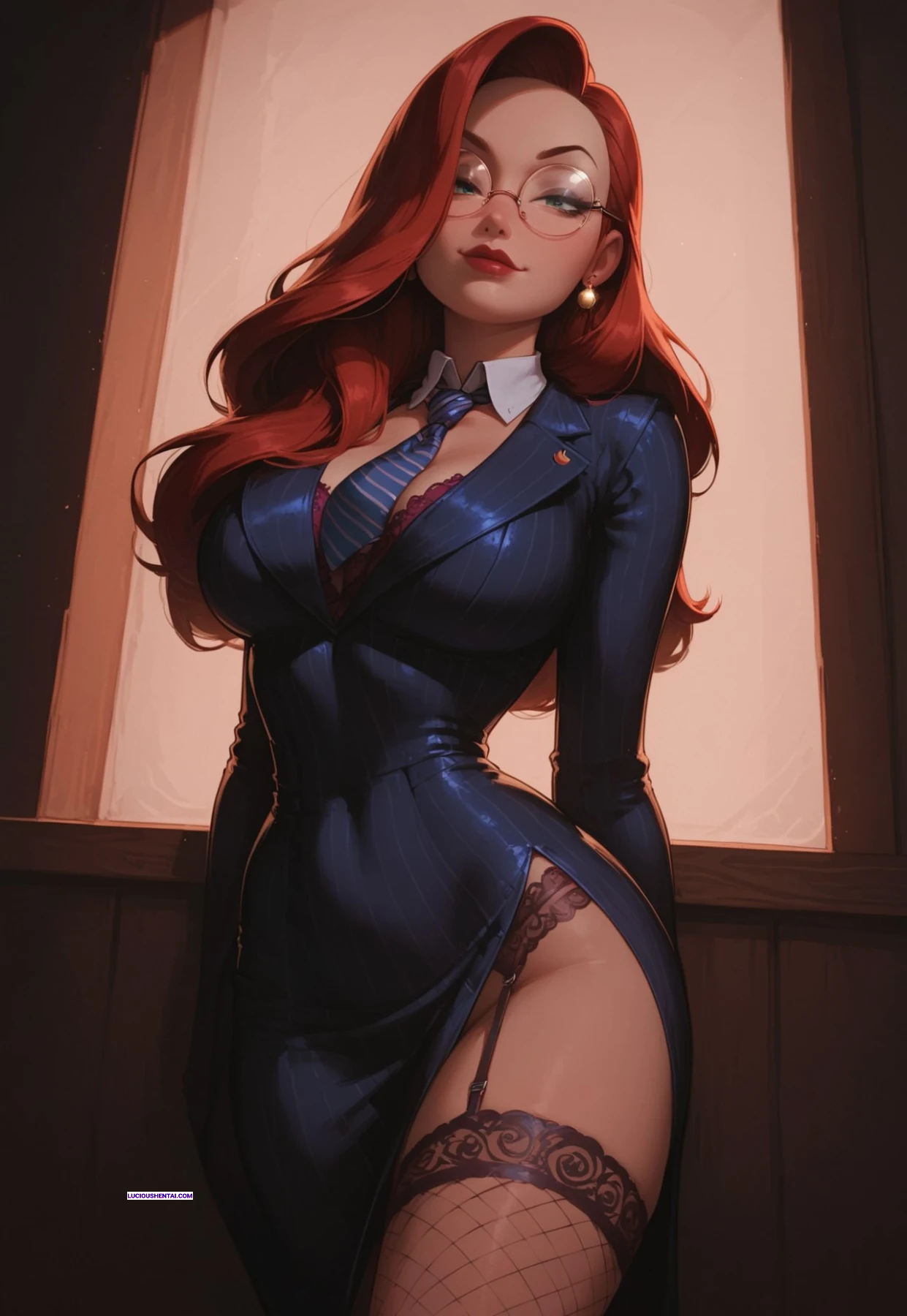 Seductive Jessica Rabbit Teacher Version Fucks Students
