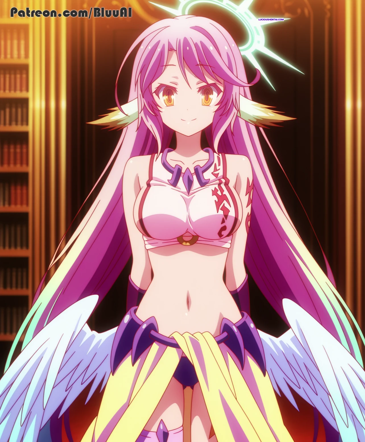 Jibril Dominates in No Game No Life Lewd Sex Battle