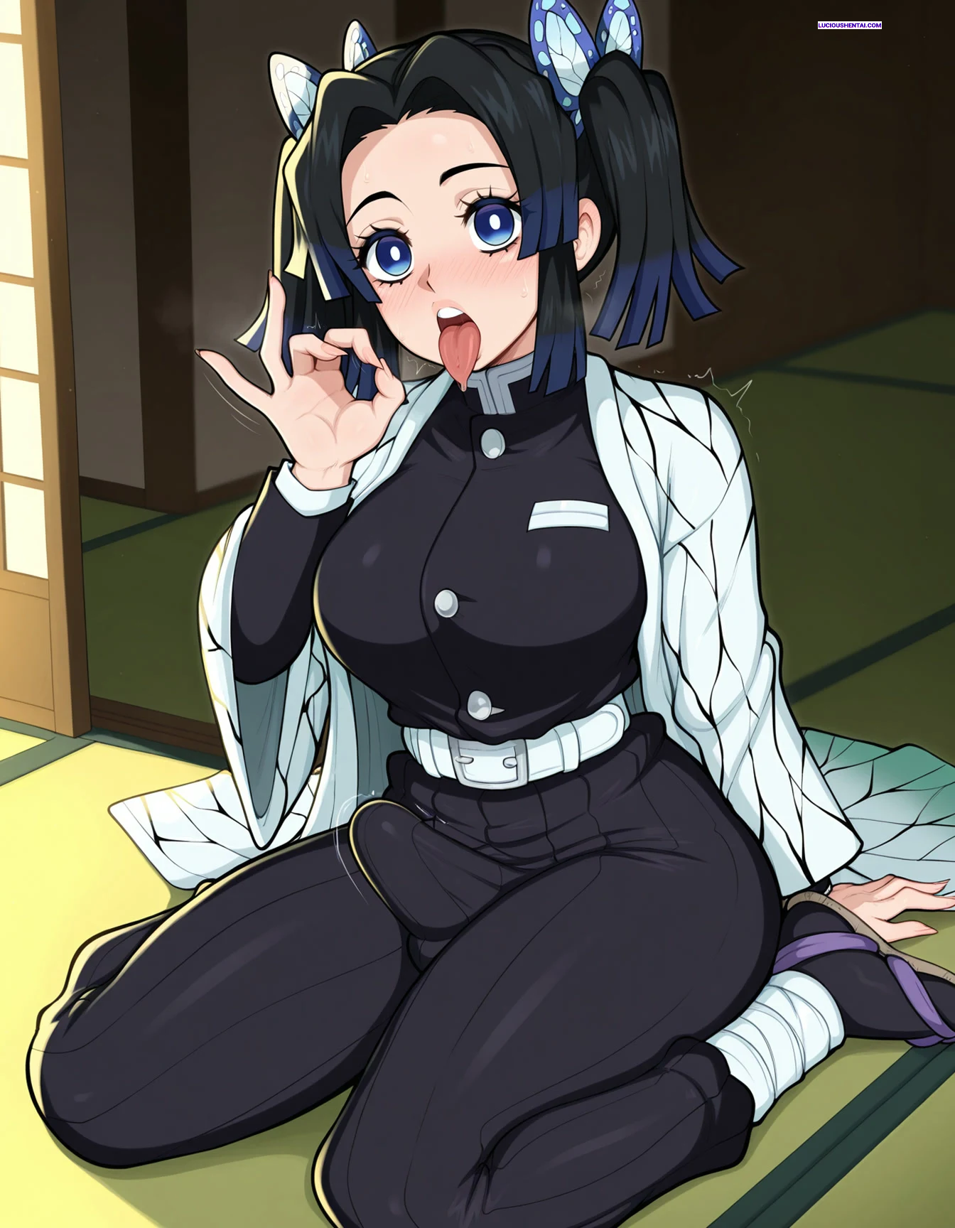 Kanzaki Aoi's Wild Demon Slayer Sex by Foxenpai